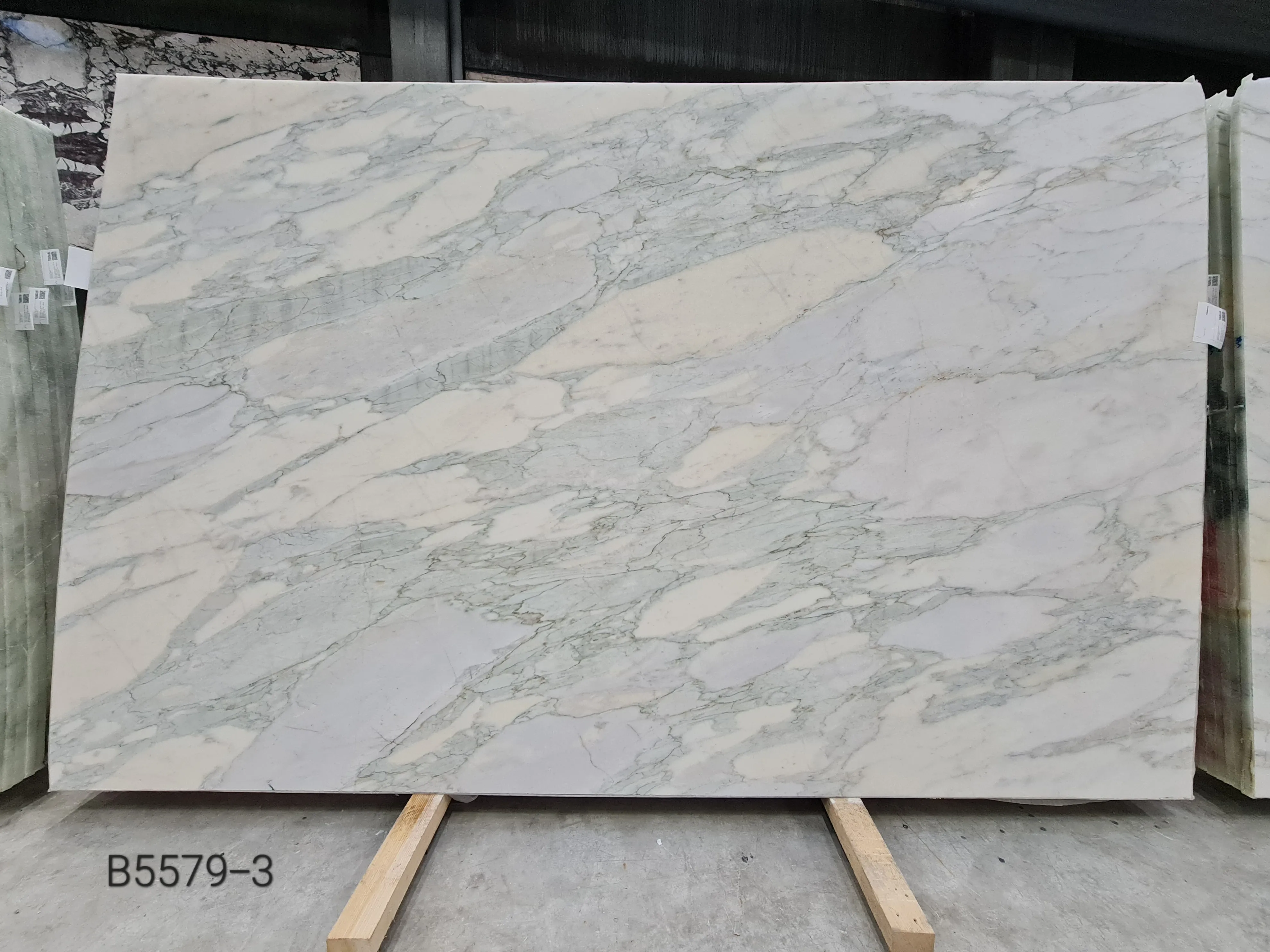 B5579 - 2 CM Arabescato Oyster Honed