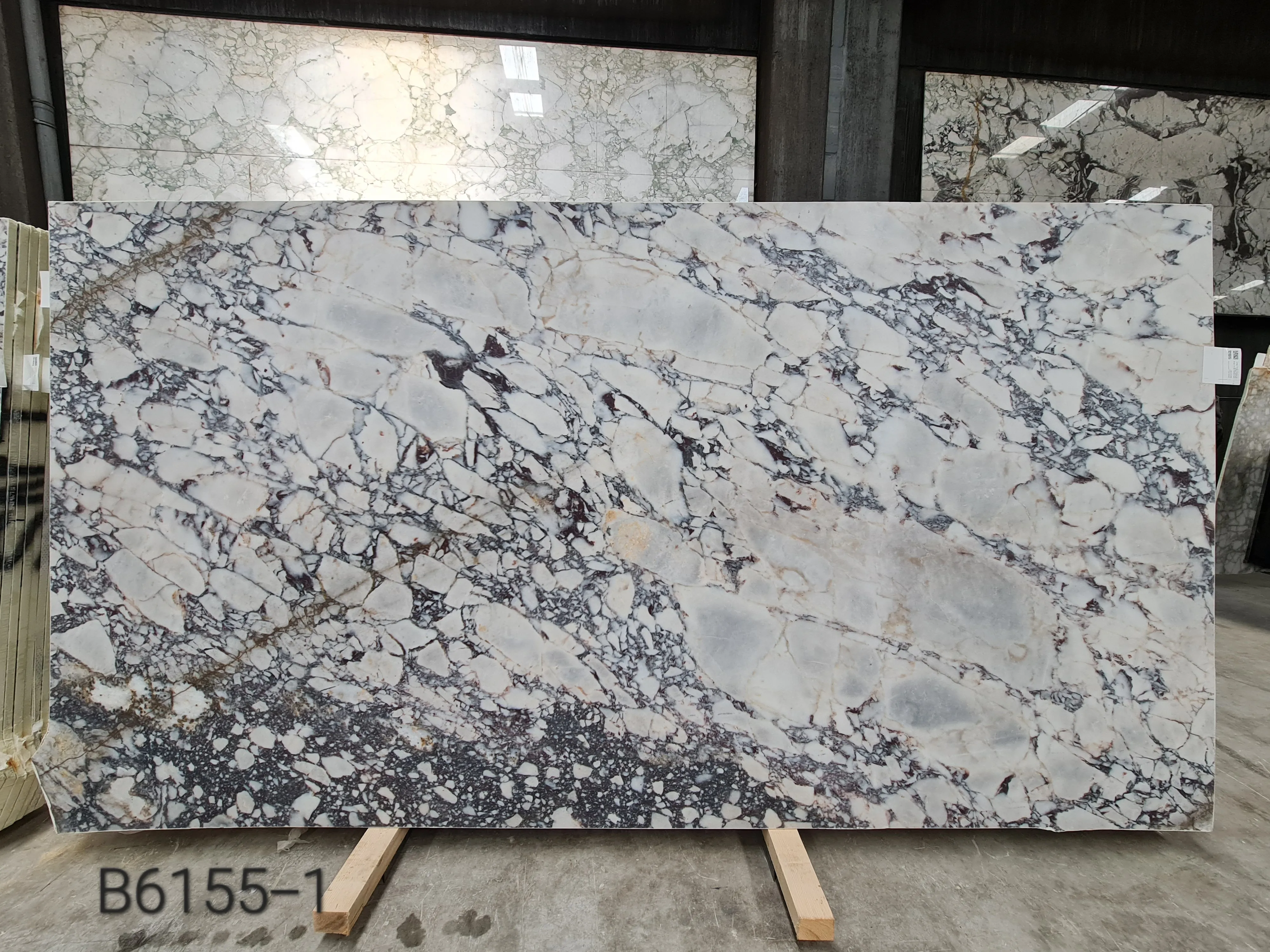 B6155 - 2 CM Calacatta Viola Honed