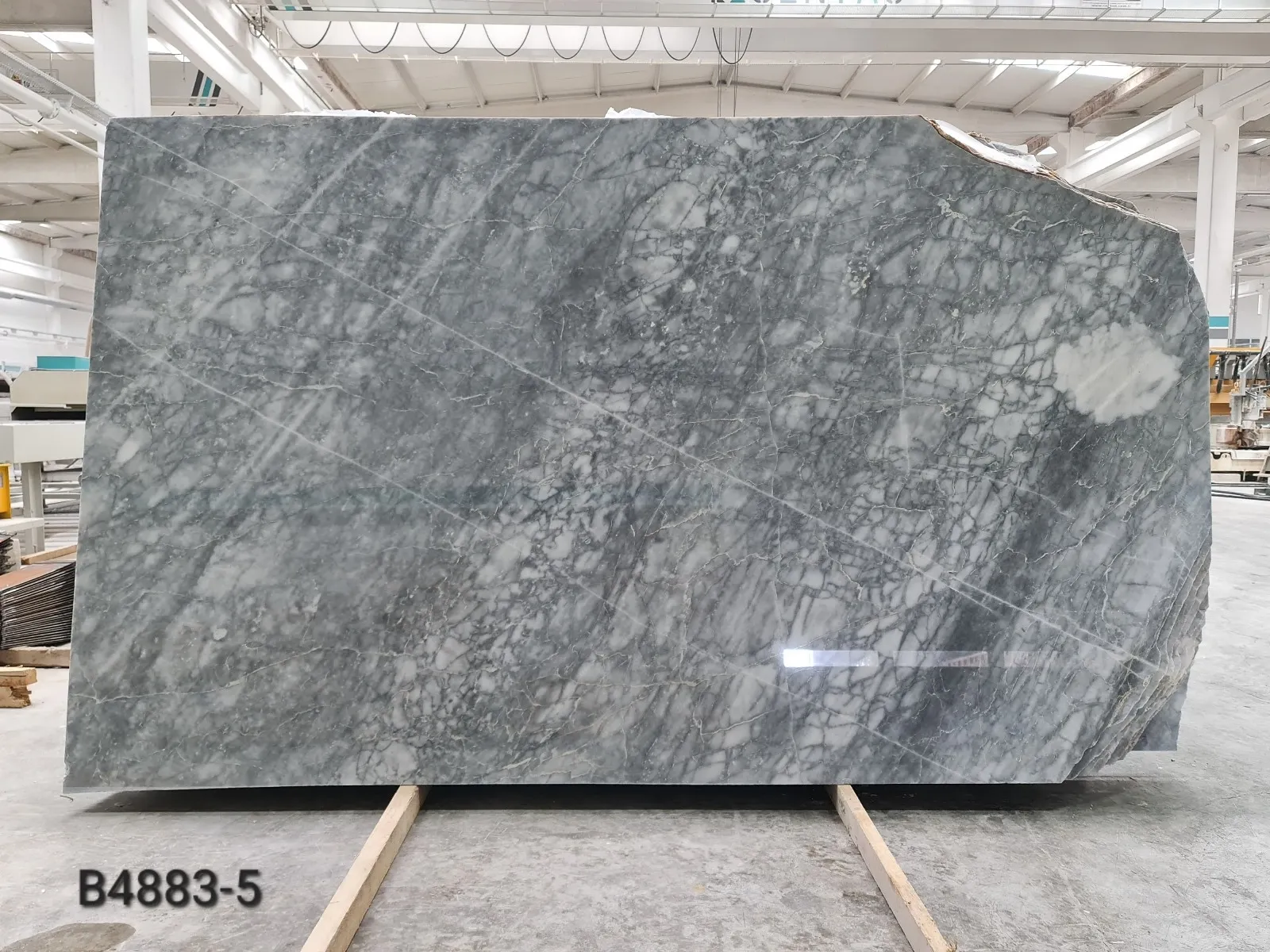 B4883 - 2 CM Grigio Venato Polished