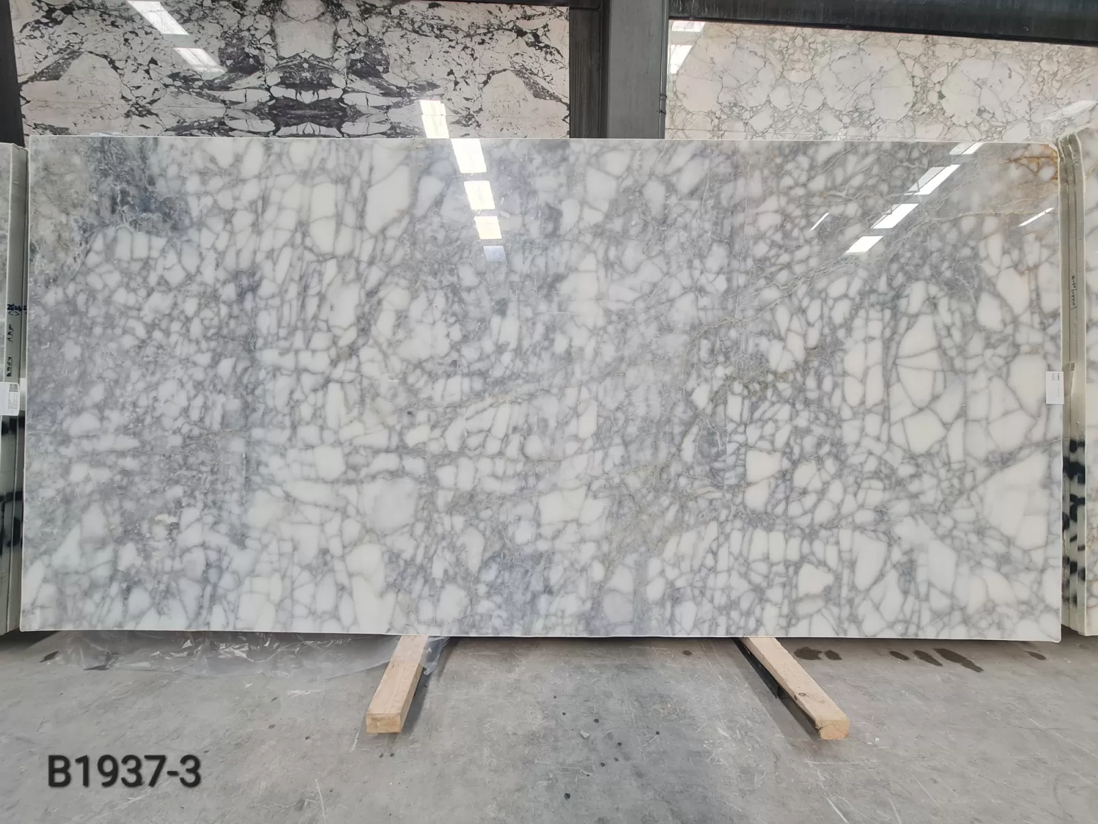 B1937 - 2CM BIANCO VENATO POLISHED