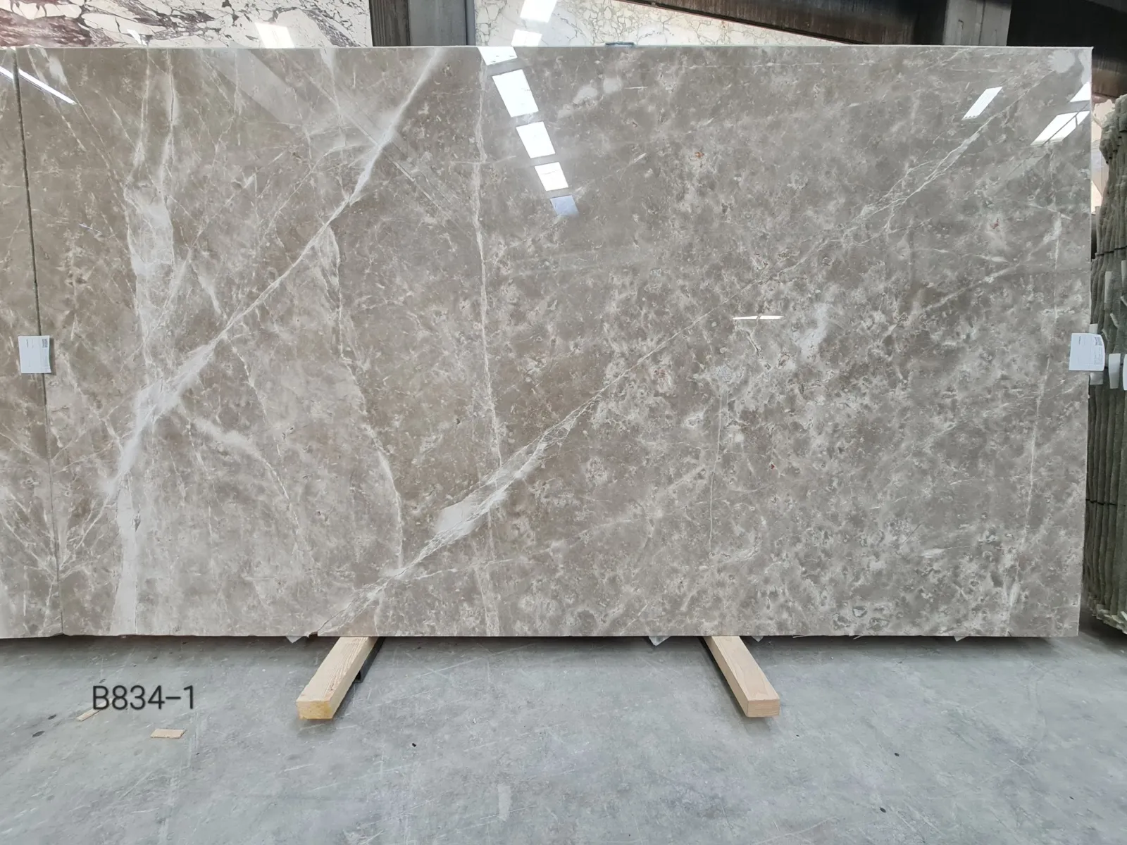 B834 - 2 CM Karaman Grey Polished