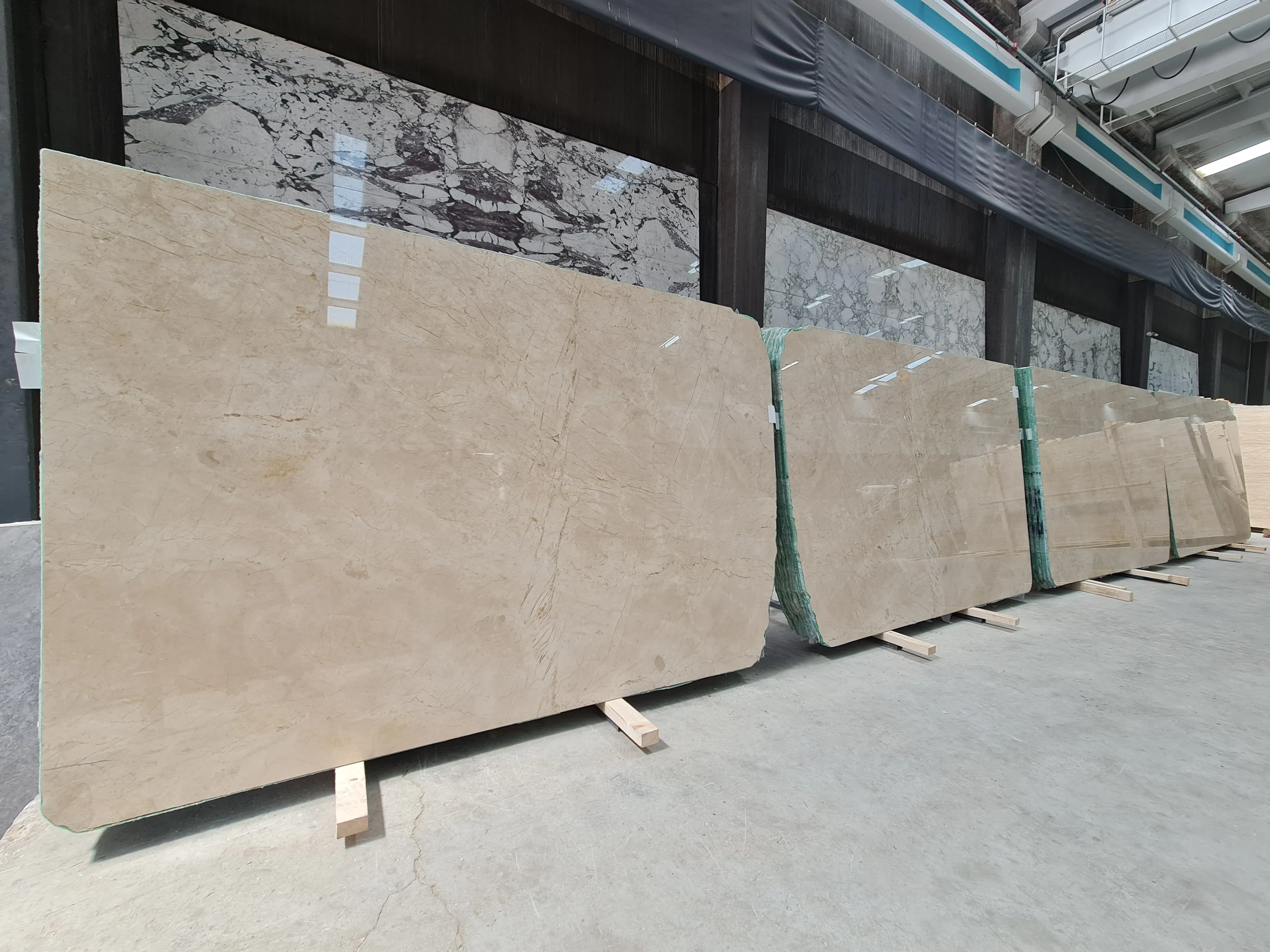 B6287 - 2 CM Bursa Beige Polished