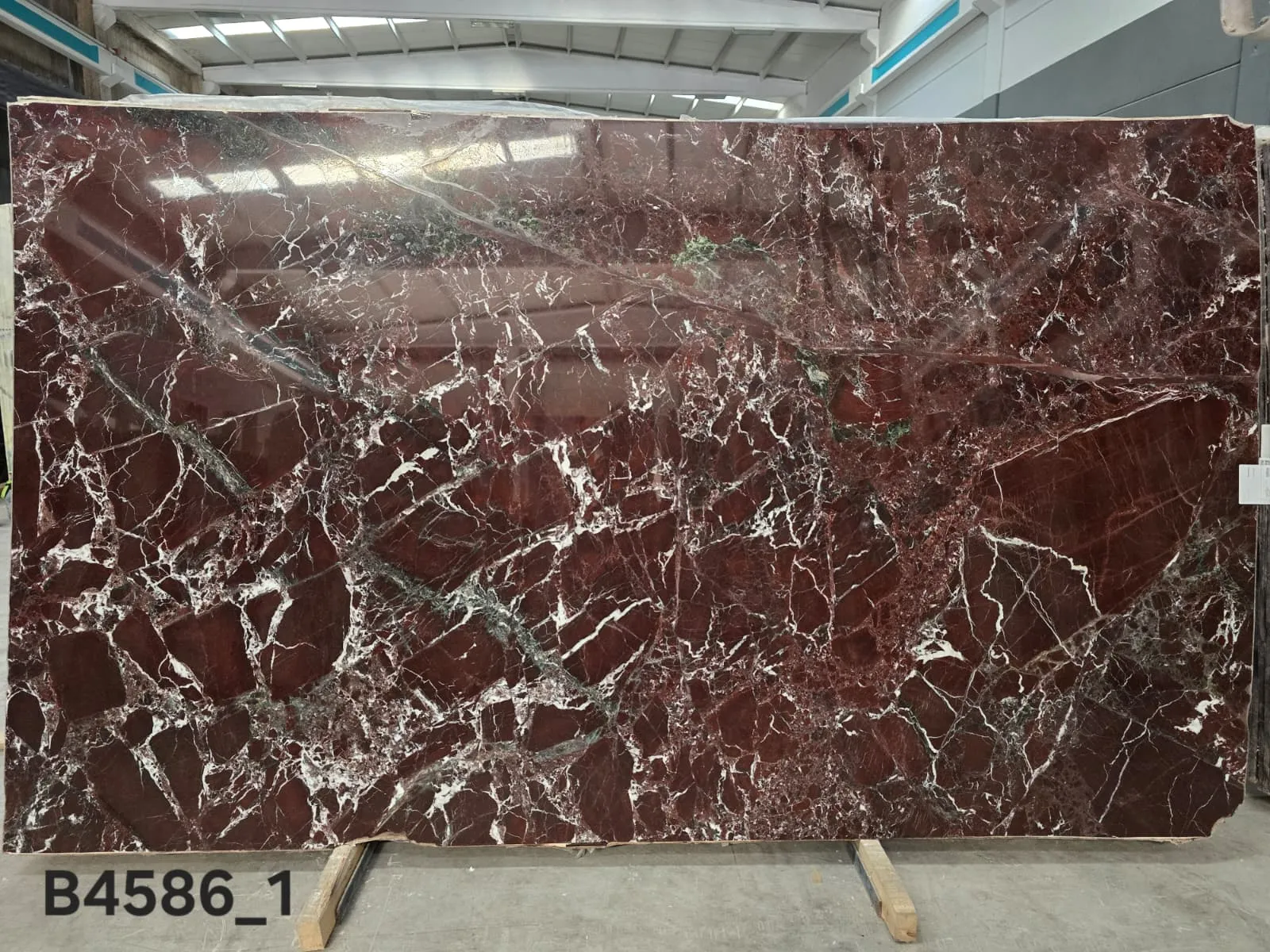 B4586 - 2 CM Rosso Levanto Polished
