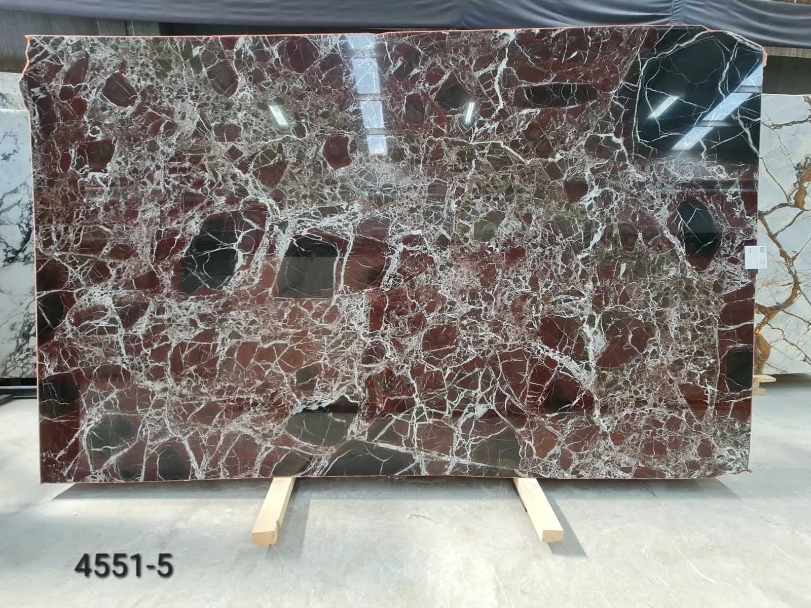 4551 - 2 CM Rosso Levanto Polished