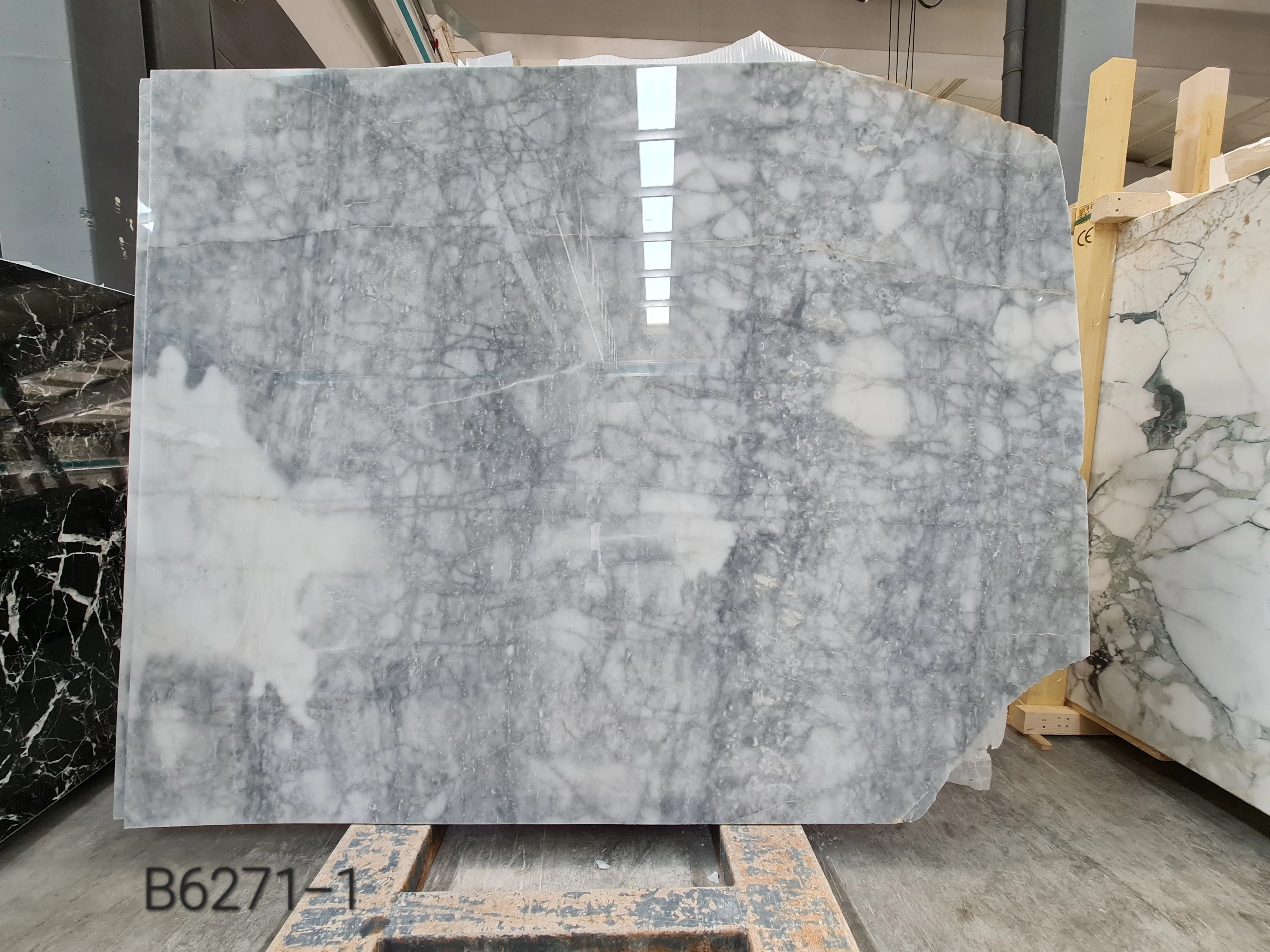 B6271 - 3 CM Grigio Venato Polished
