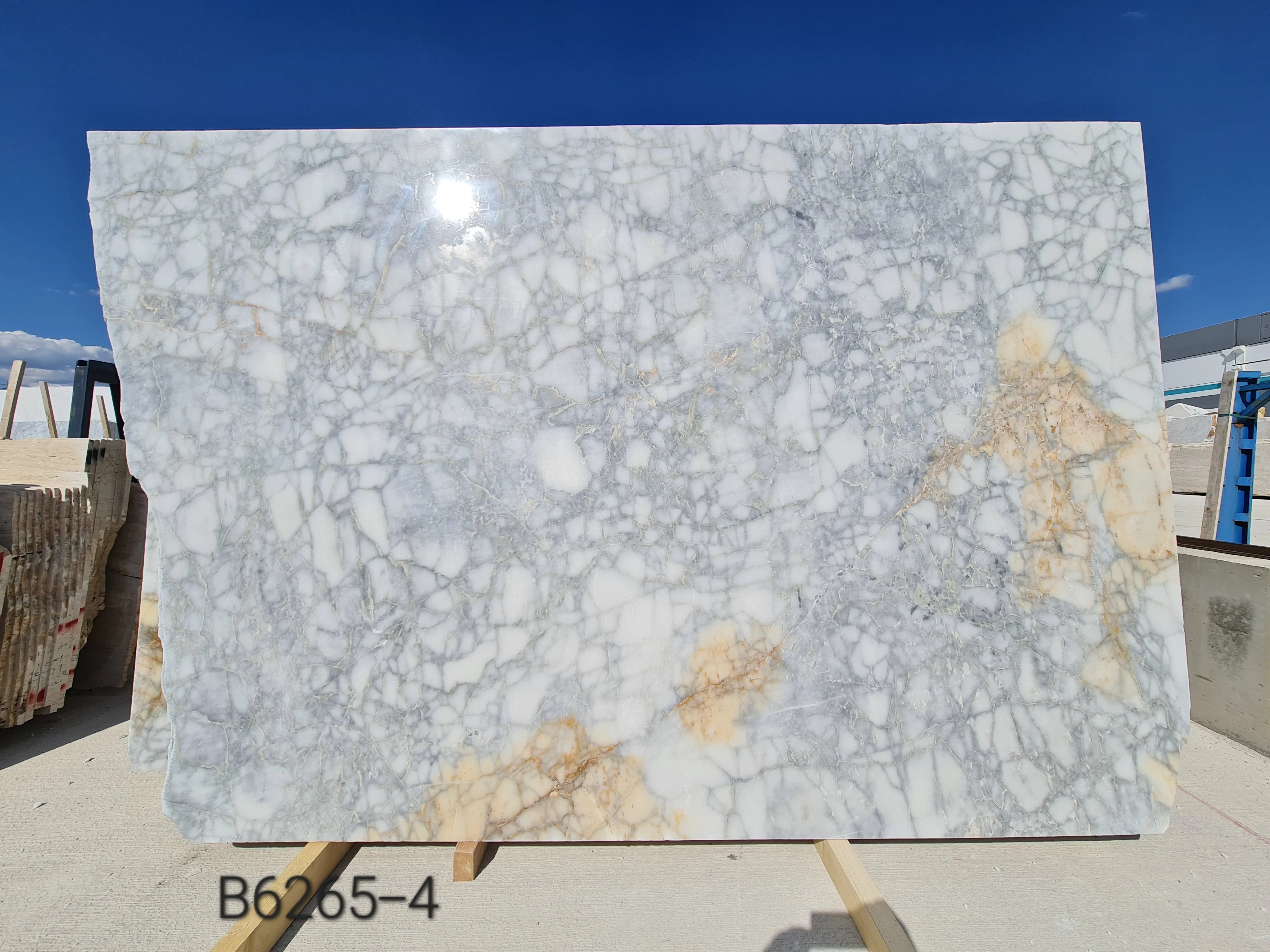 B6265 - 3 CM Bianco Venato Polished
