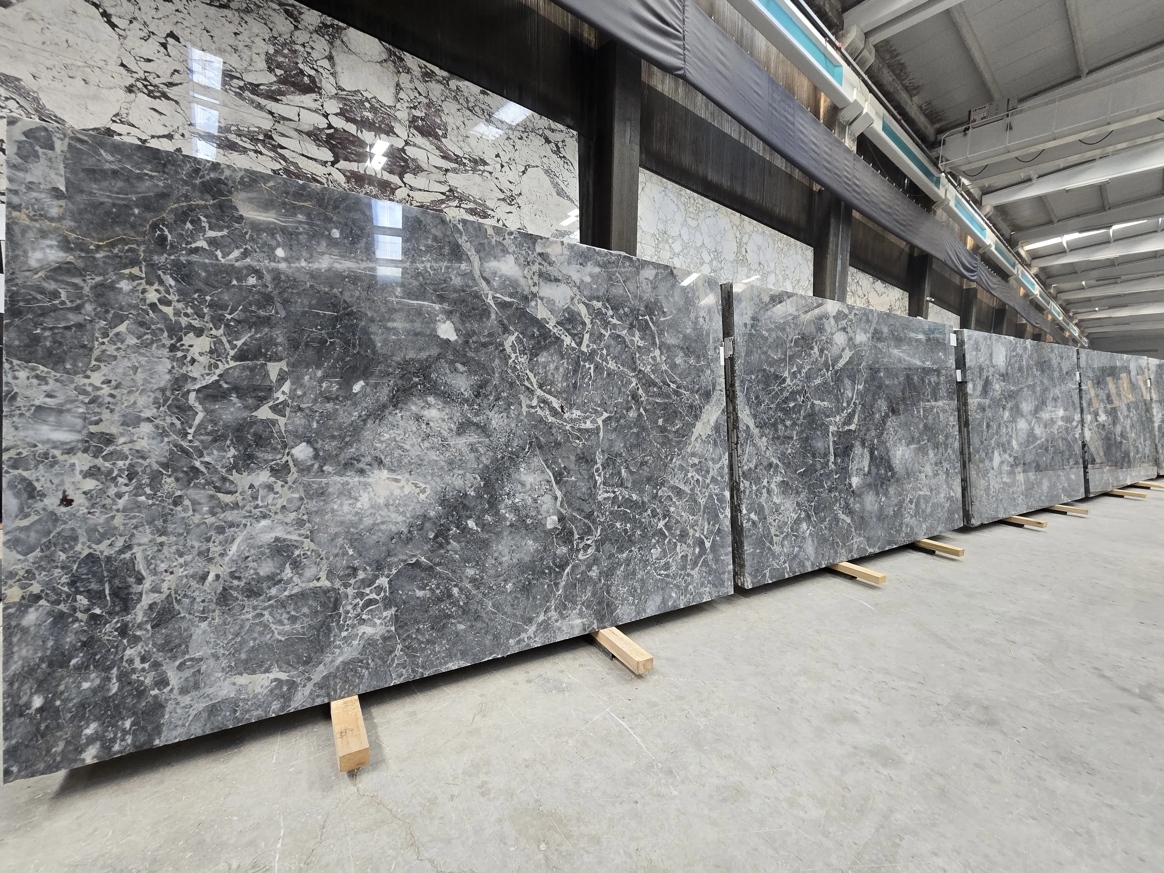 B4269 - 2 CM Oro Grigio Polished