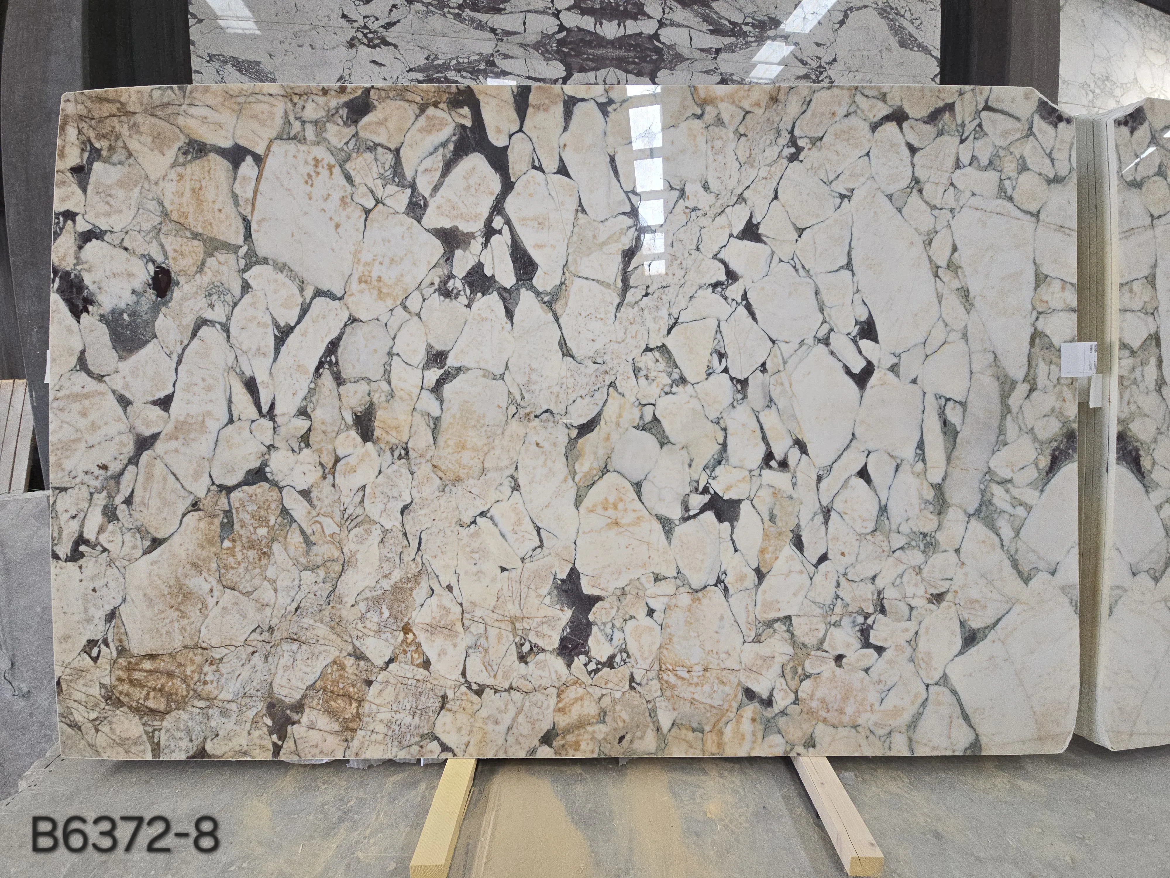 B6372 - 2 CM Calacatta Viola Polished