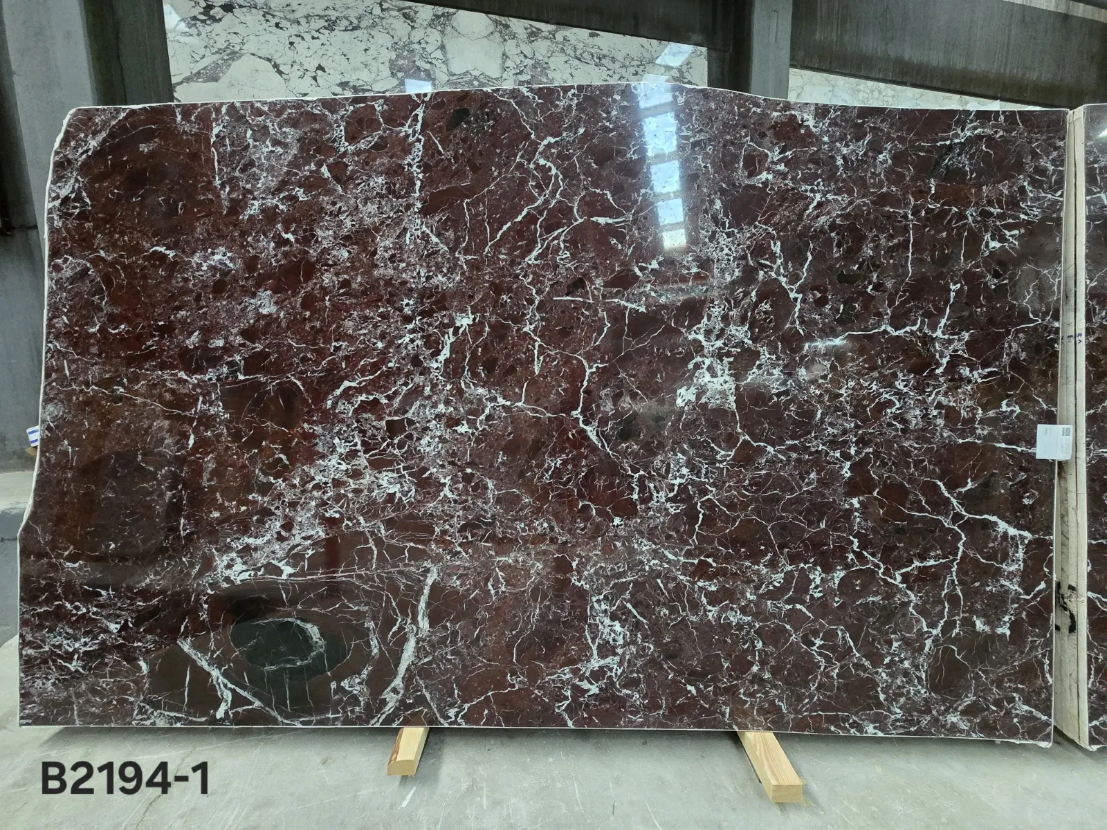 B2194 - 2 CM Rosso Levanto Polished