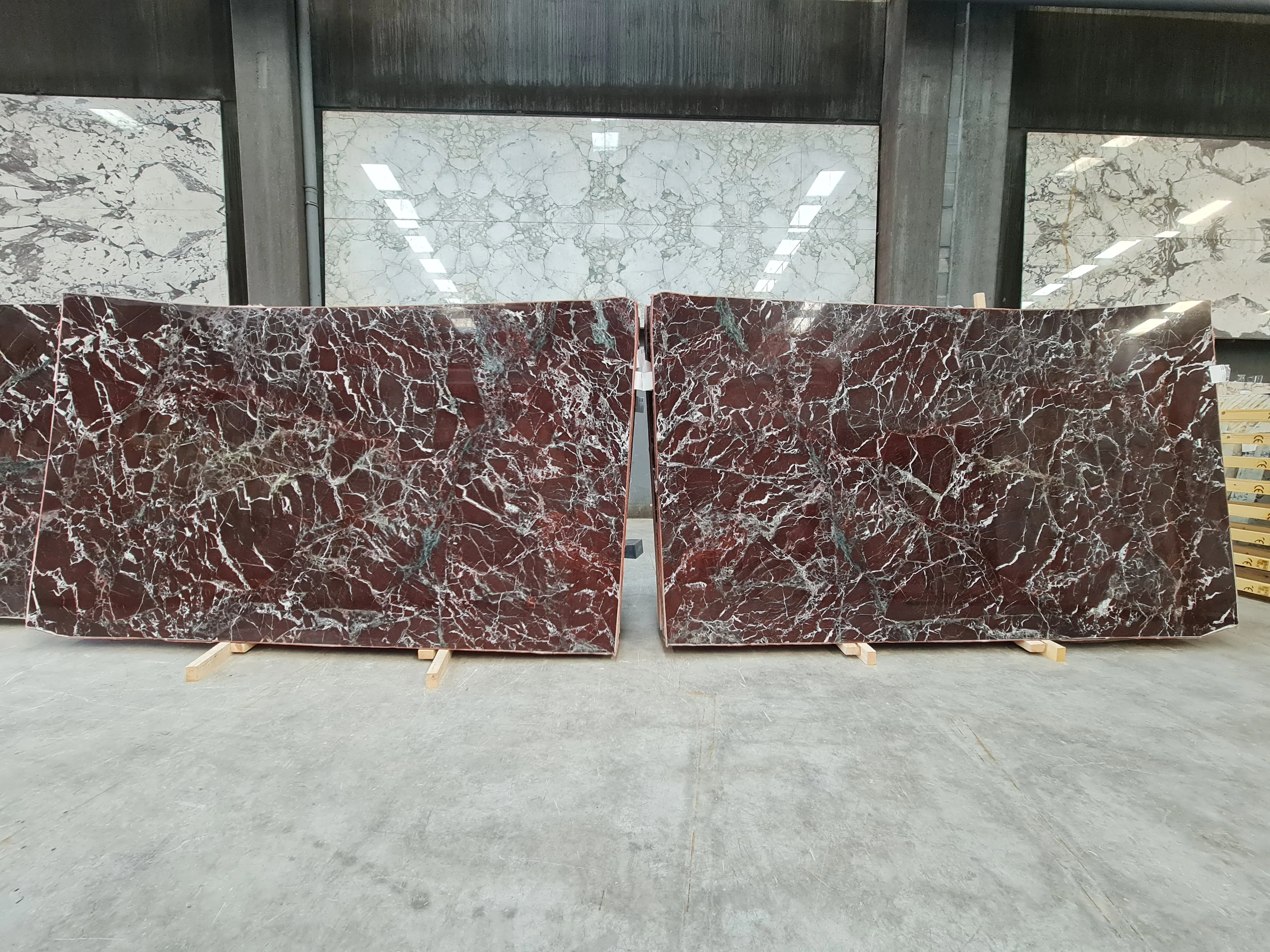 B6360 - 2 CM Rosso Levanto Polished