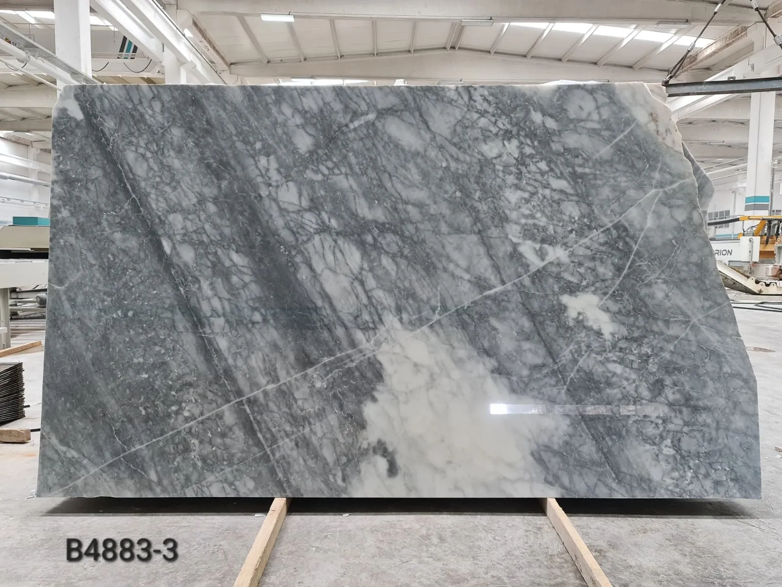 B4883 - 2 CM Grigio Venato Polished