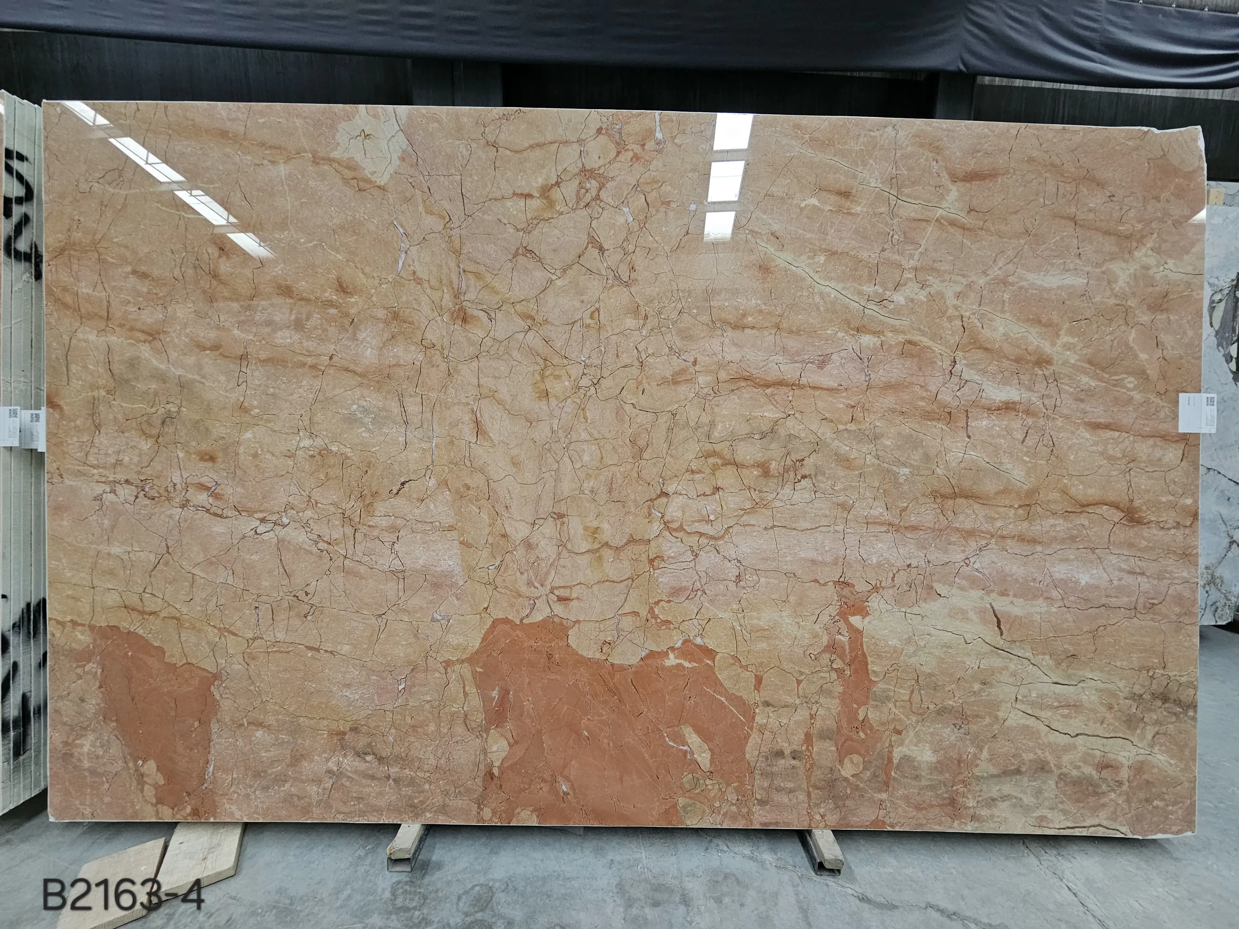 B2163 - 2 CM Rosa Pink Polished