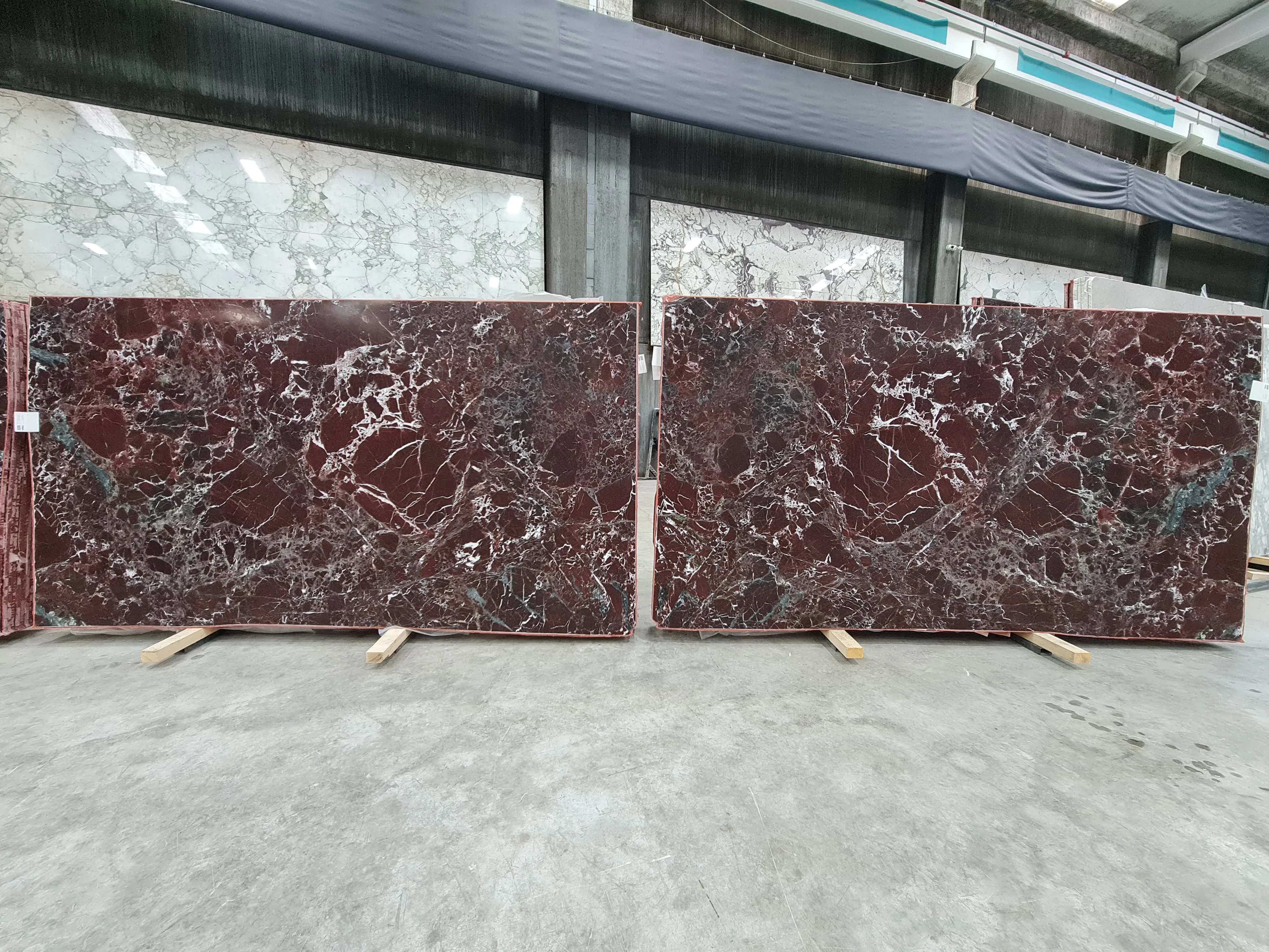 B5681 - 2 CM Rosso Levanto Hight-Honed