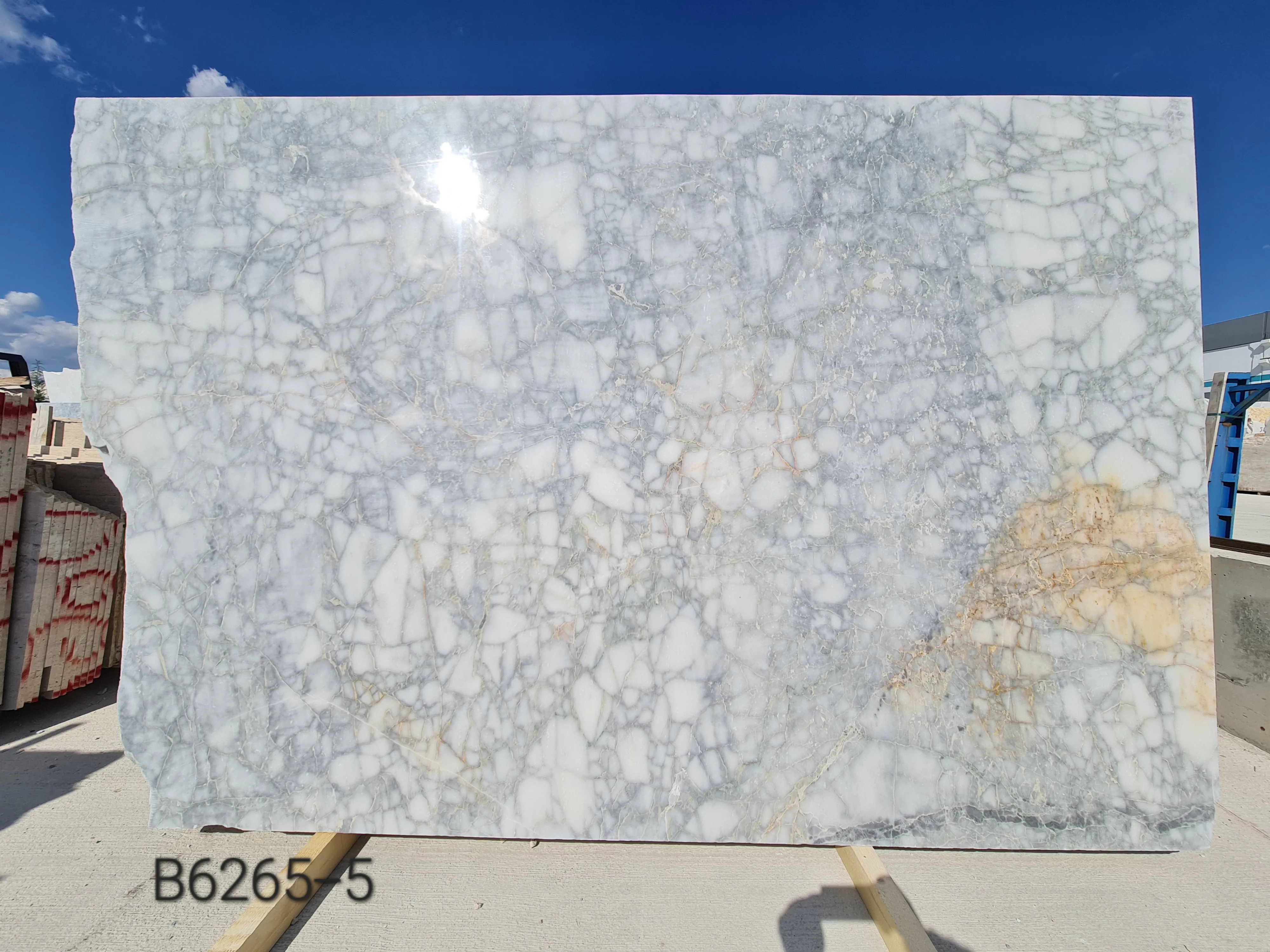 B6265 - 3 CM Bianco Venato Polished