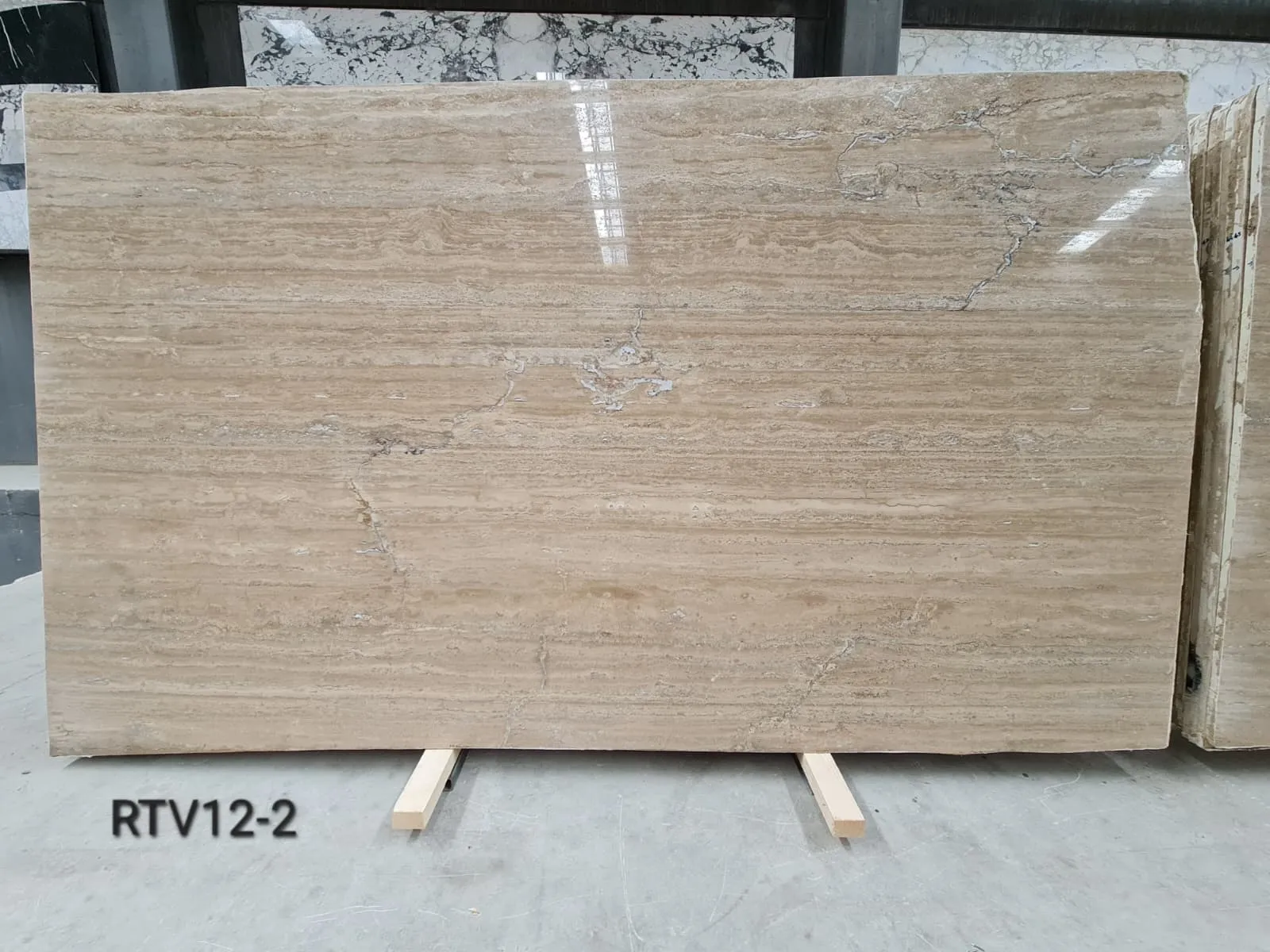 RTV12 - 2 CM Riva Travertine Veincut Filled Polished