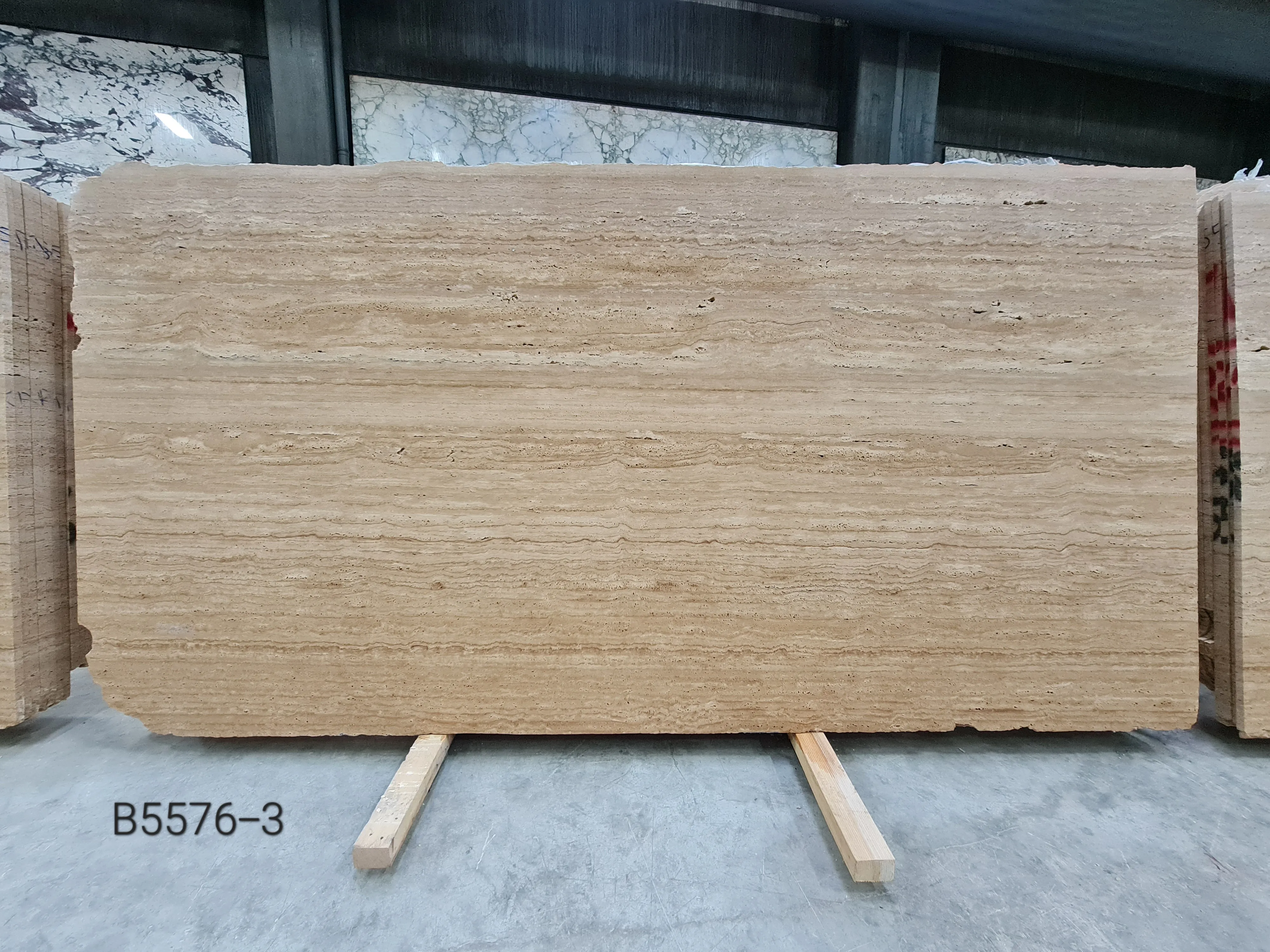 B5576 - 2 CM Travertine Veincut Unfilled Honed