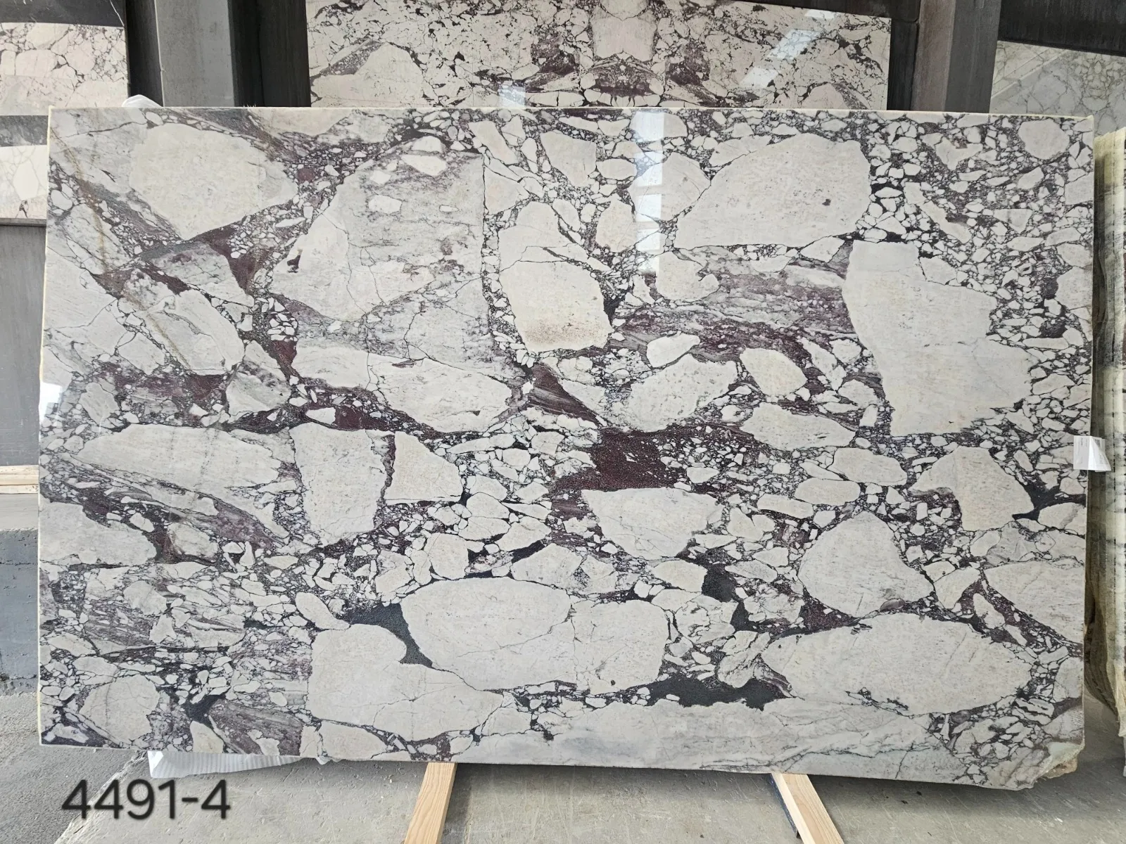 B4491 - 2 CM Calacatta Viola Polished