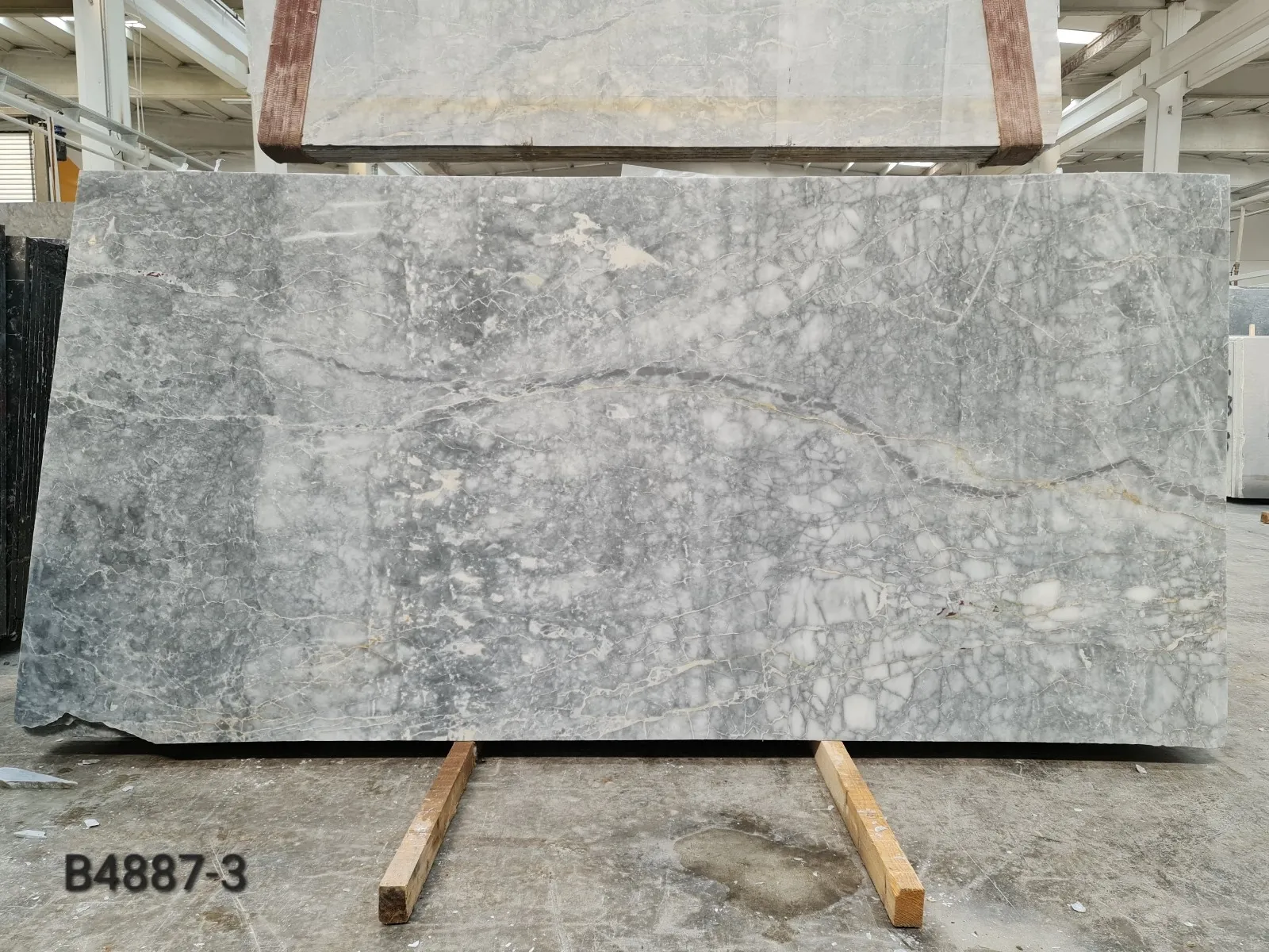 B4887 - 2 CM Grigio Venato Polished