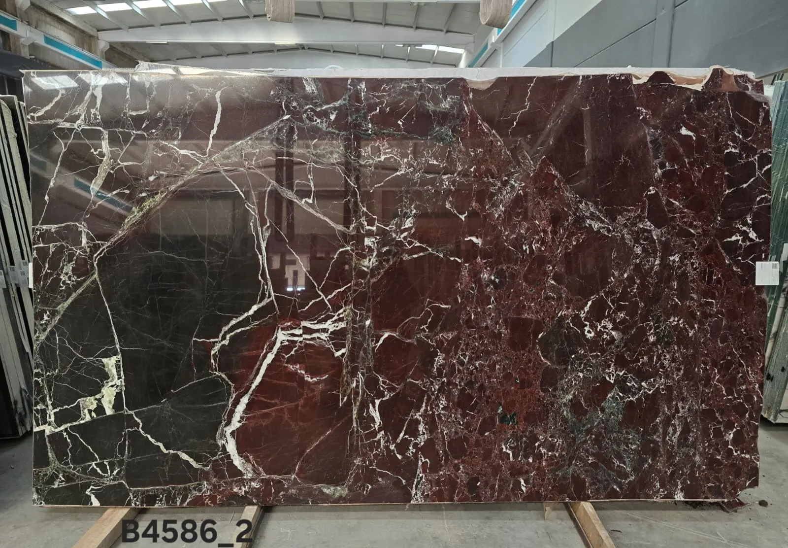 B4586 - 2 CM Rosso Levanto Polished