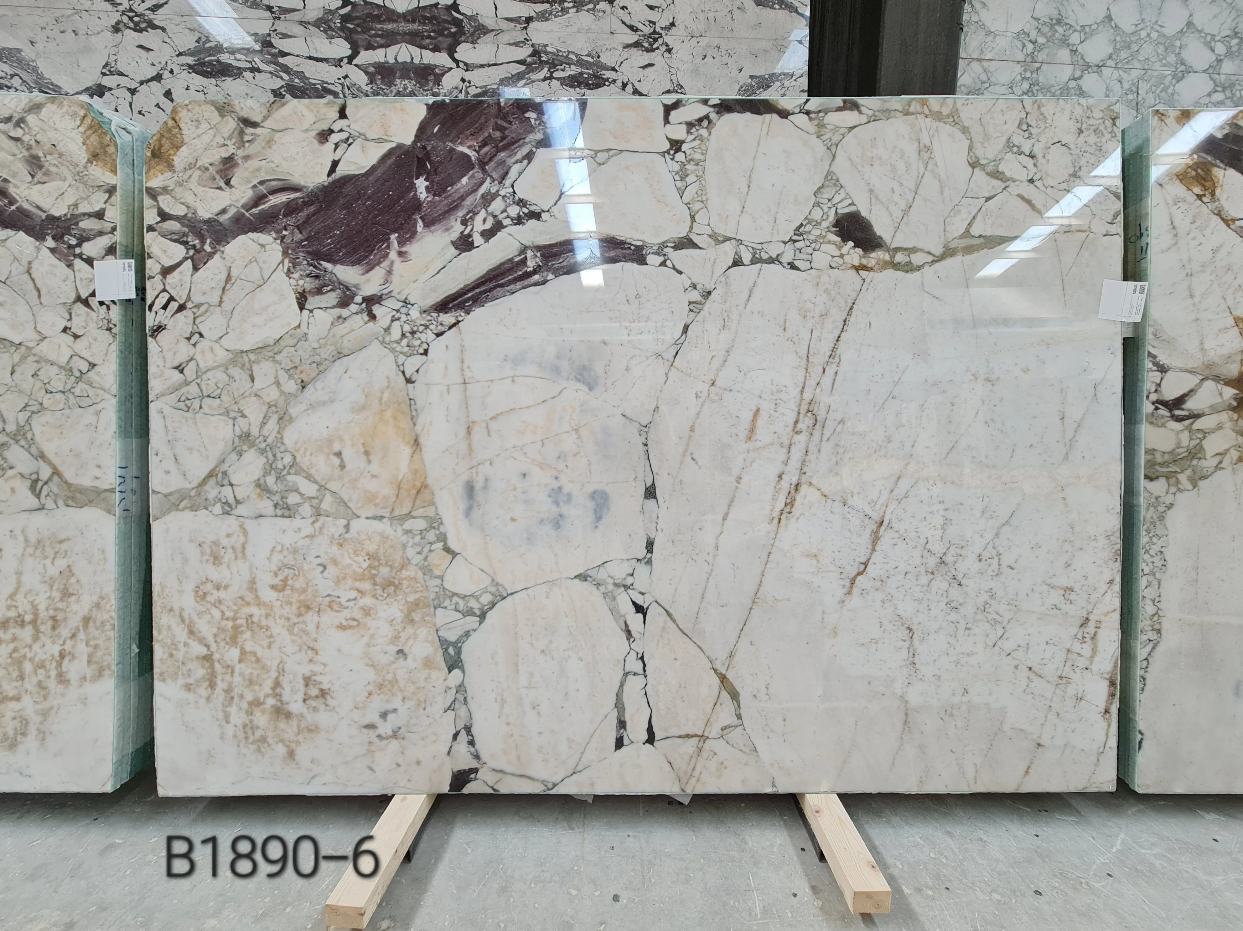 B1890 - 2 CM Calacatta Viola Polished
