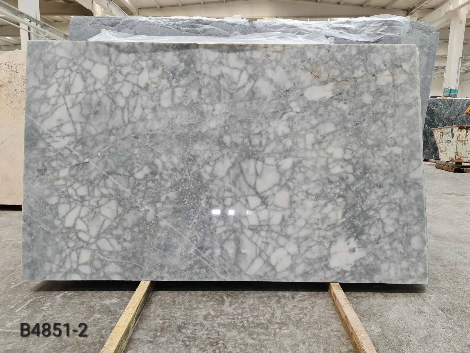 B4851 - 2 CM Grigio Venato Polished