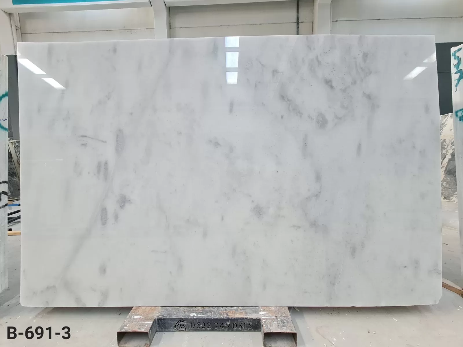 B691 - 2 CM Kemalpasa White Polished