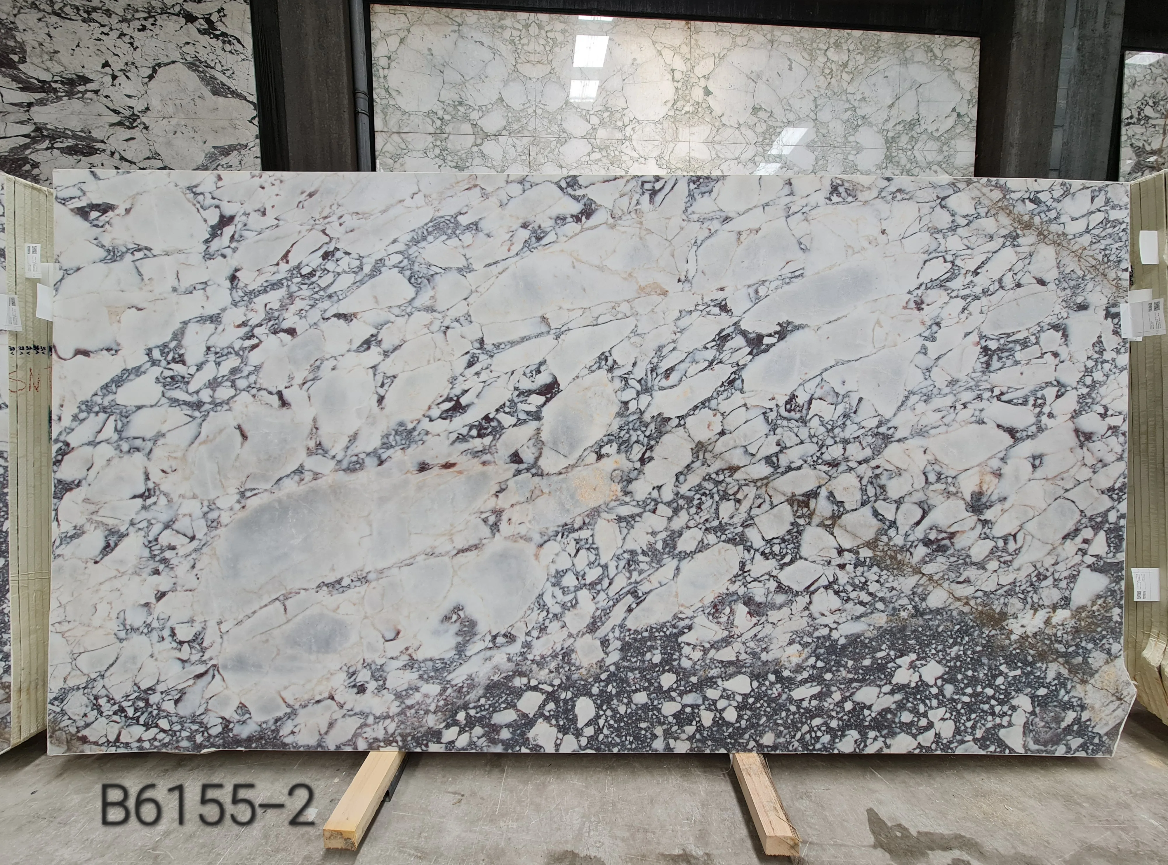 B6155 - 2 CM Calacatta Viola Honed