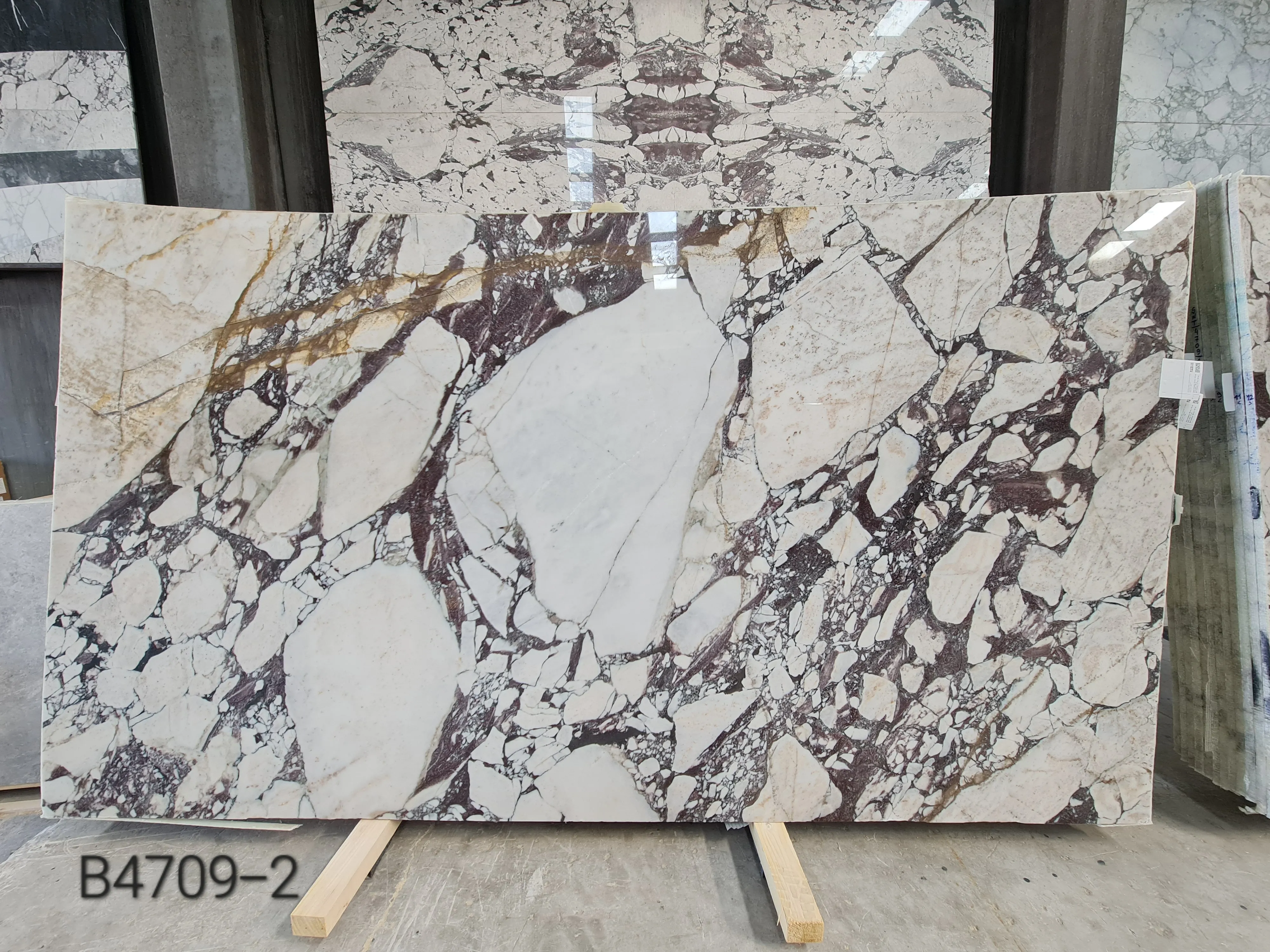 B4709 - 2 CM Calacatta Viola Polished
