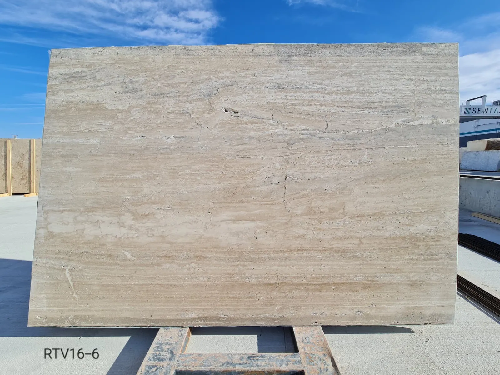 RTV16 - 2 CM Riva Travertine Veincut Unfilled Polished