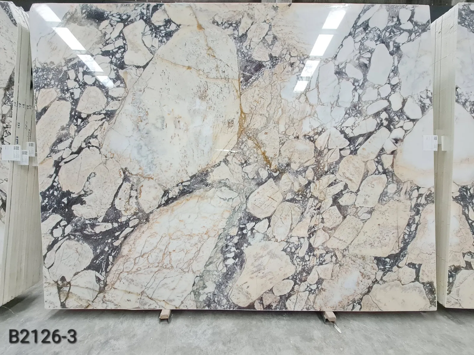 B2126 - 2 CM Calacatta Viola Polished
