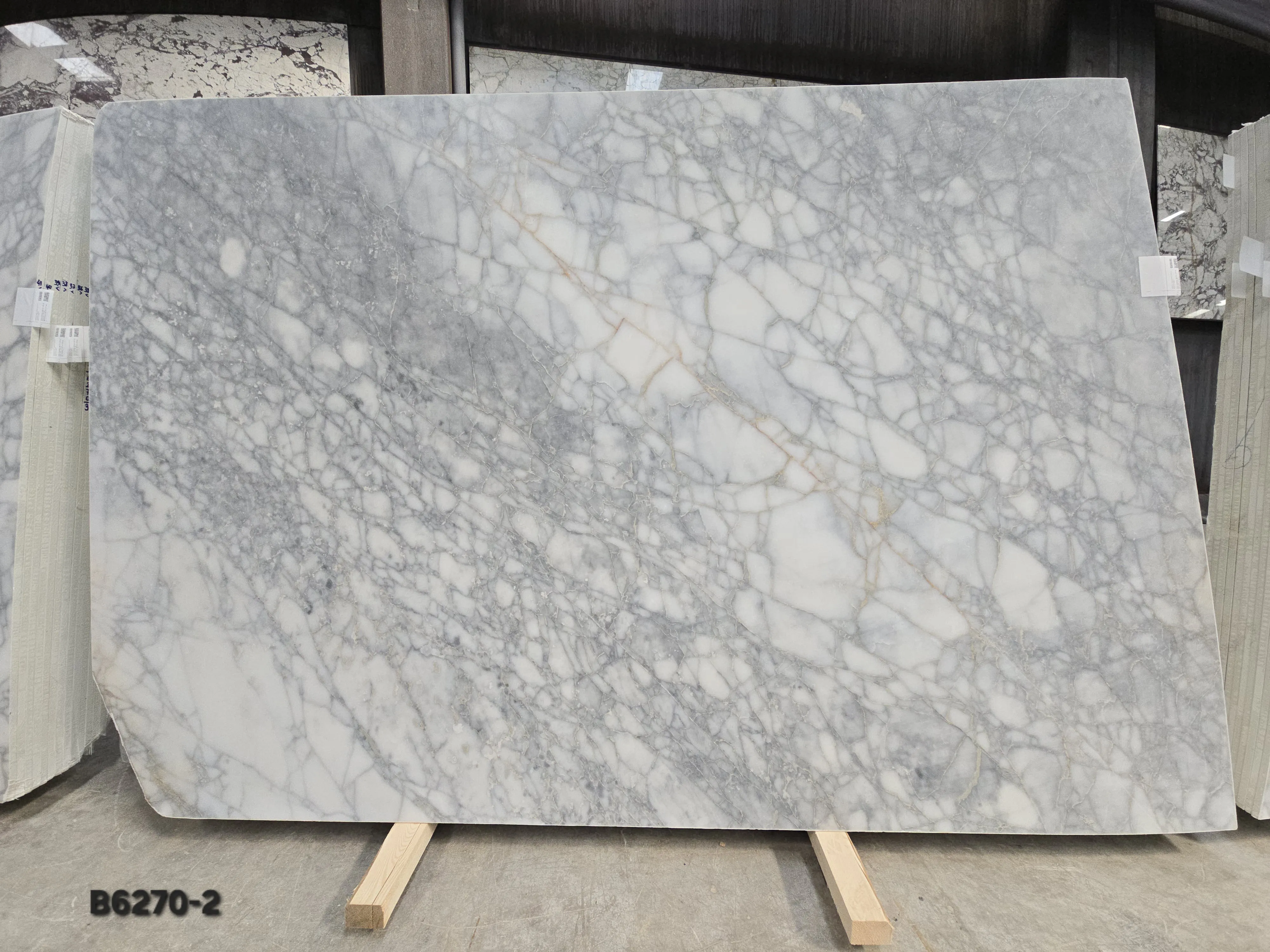 B6270 - 2 CM Bianco Venato Honed