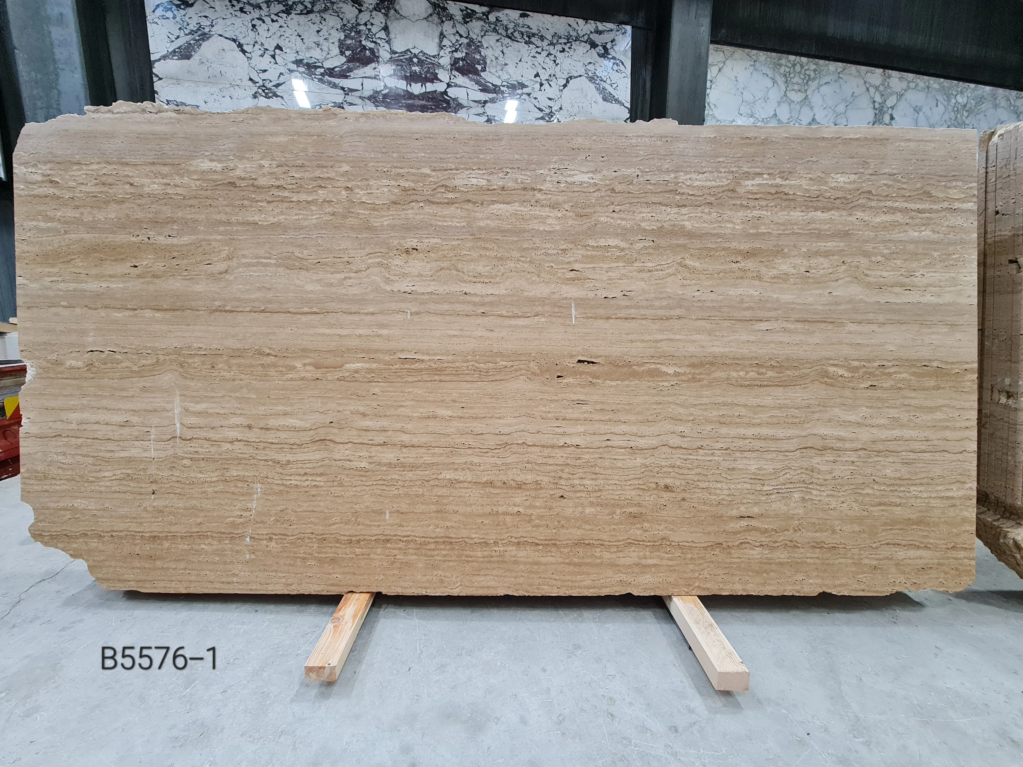 B5576 - 2 CM Travertine Veincut Unfilled Honed