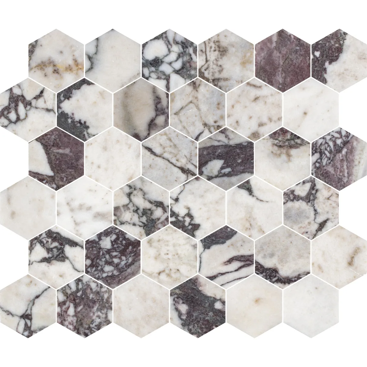Calacatta Viola Hexagon