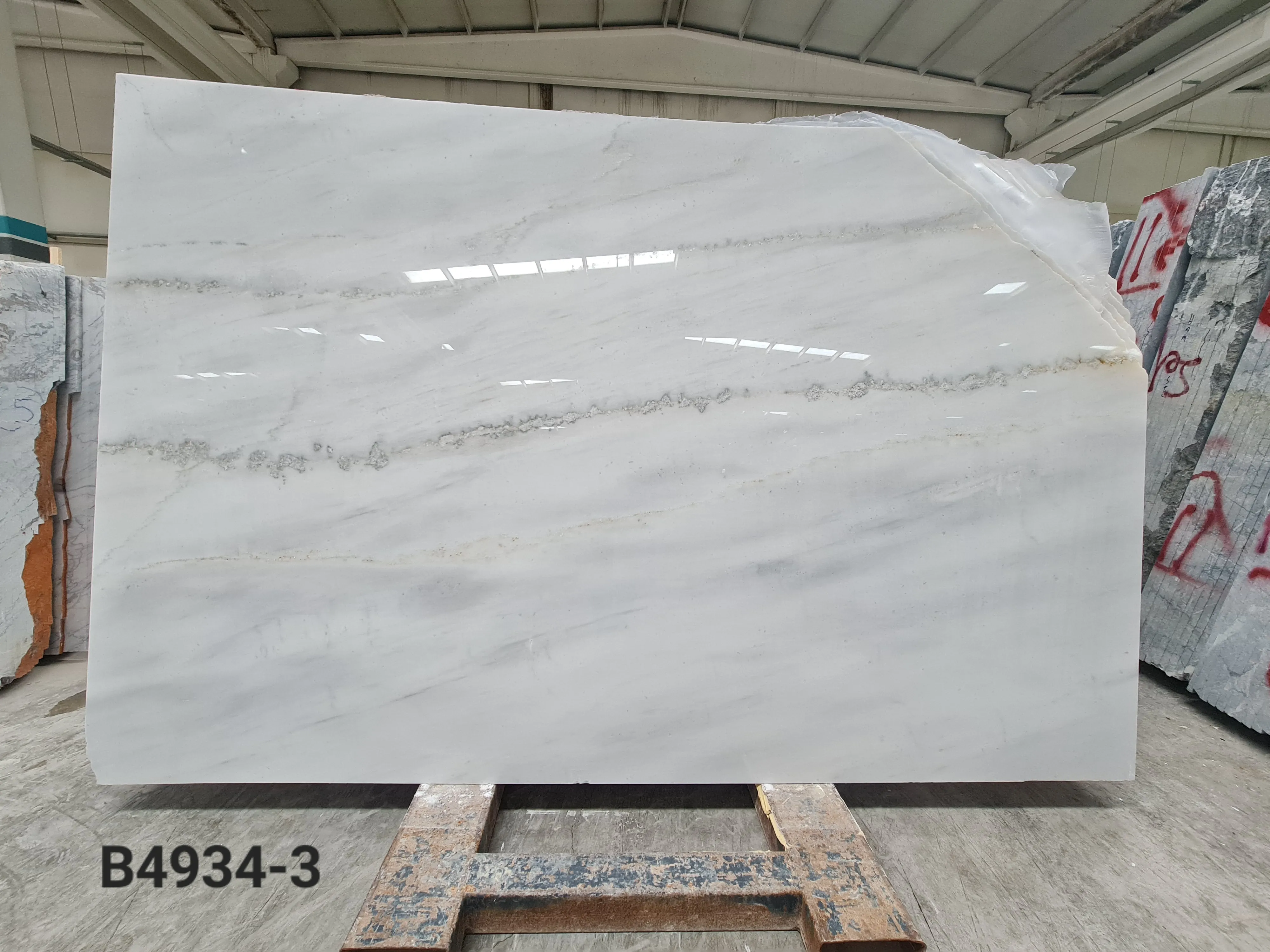 B4934 - 2 CM Kemalpasa White Polished