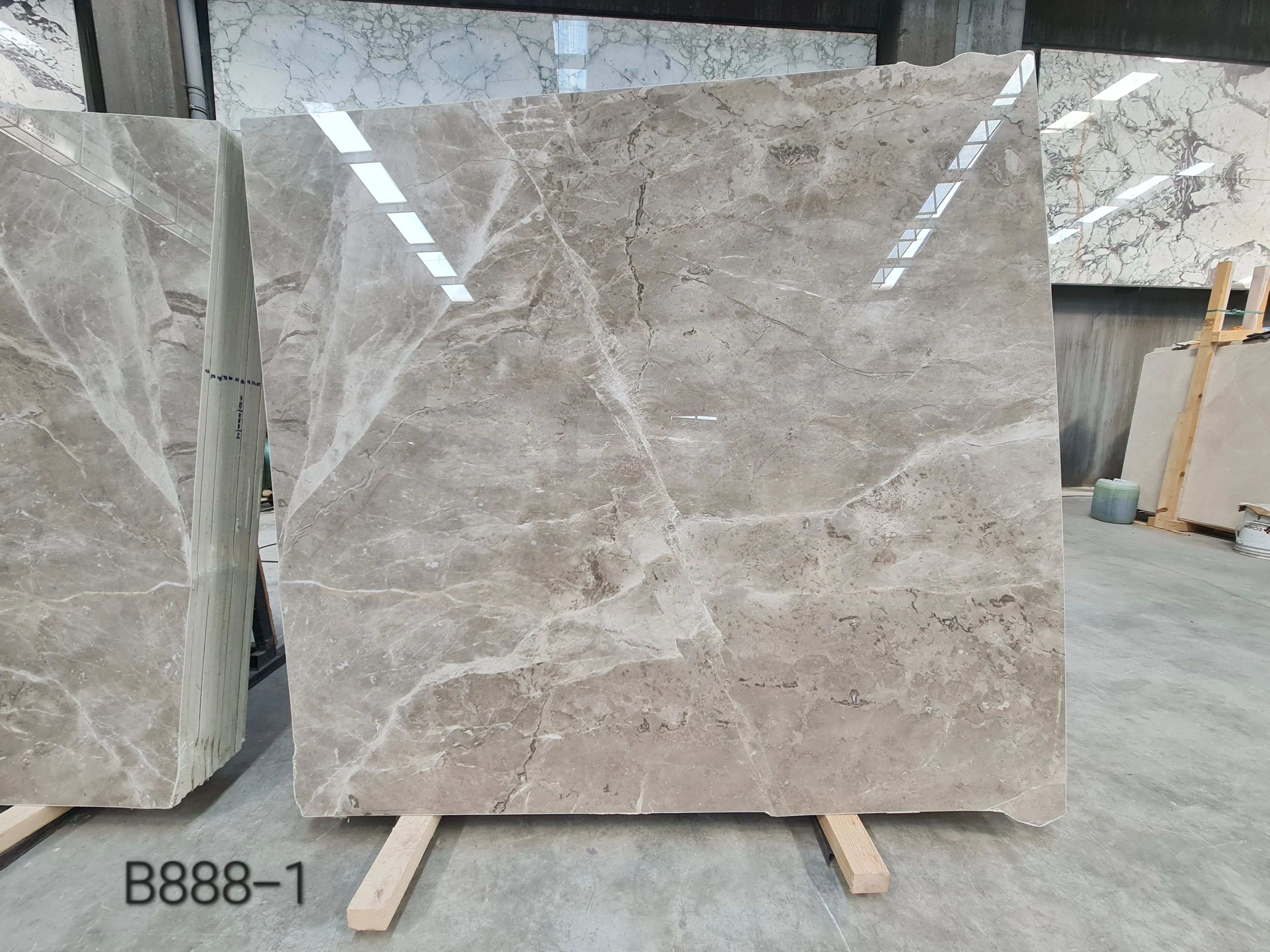 B888 - 2 CM Karaman Grey Polished