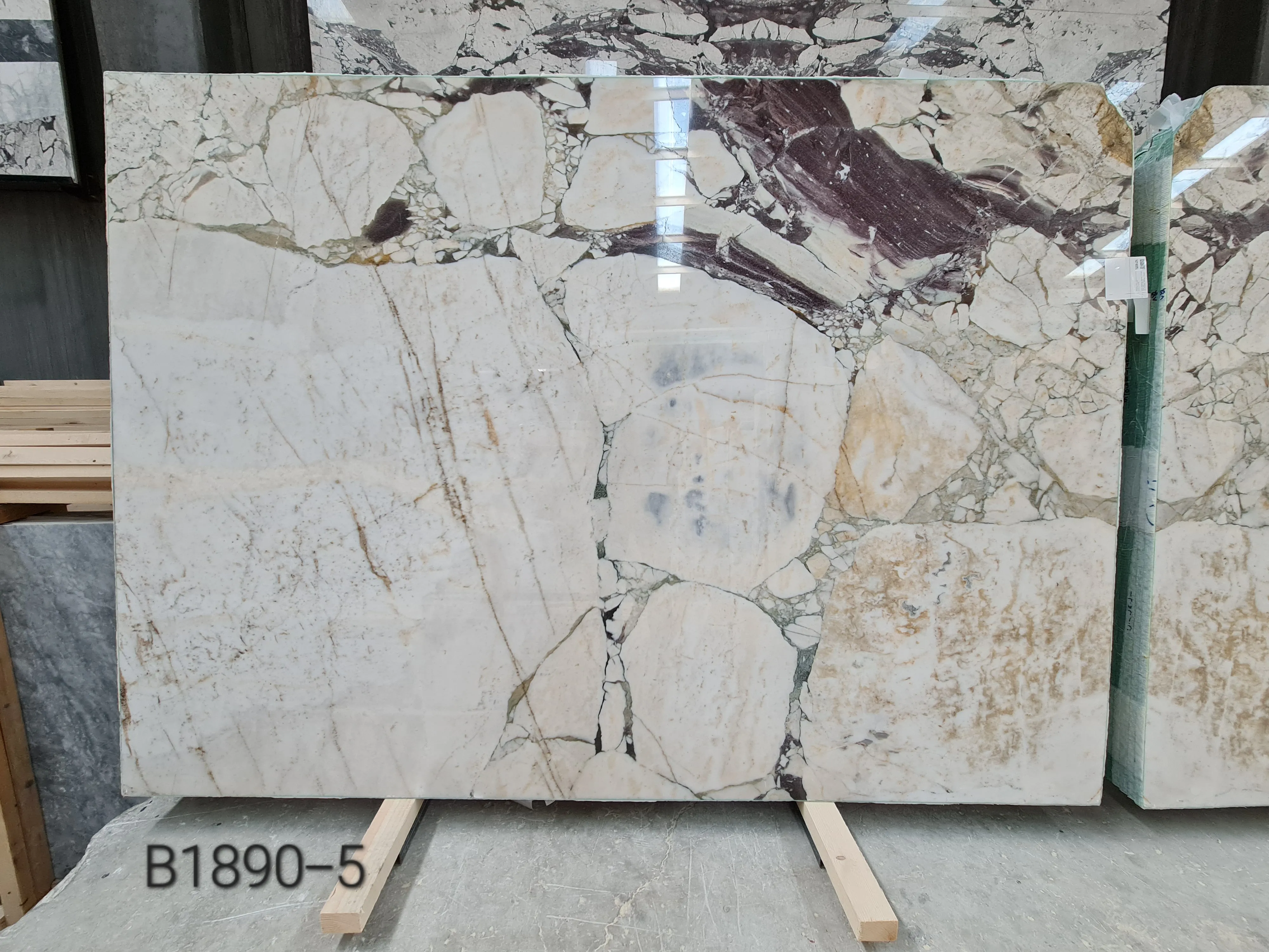 B1890 - 2 CM Calacatta Viola Polished