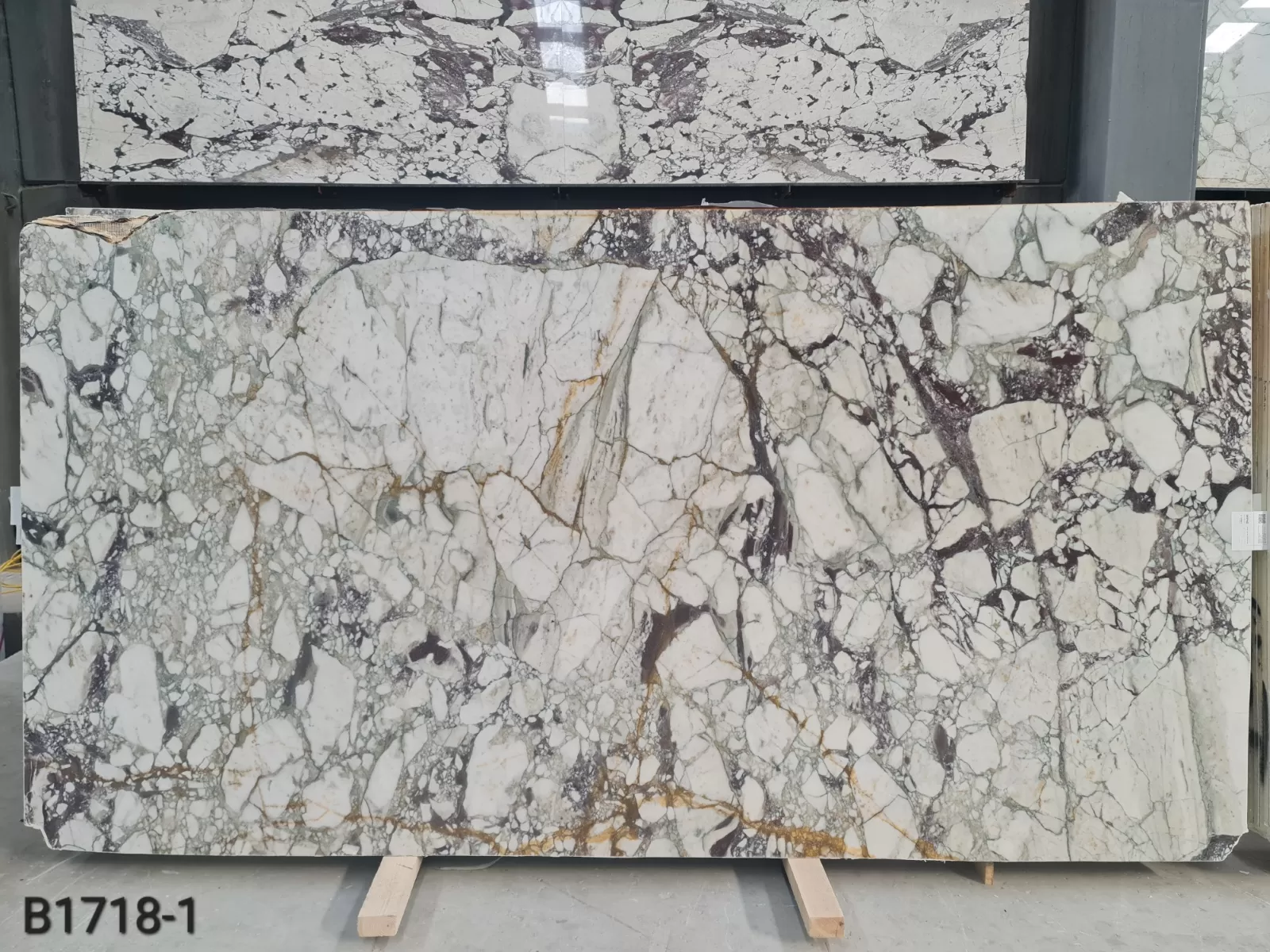 B1718 - 2 CM Calacatta Monet Viola Polished