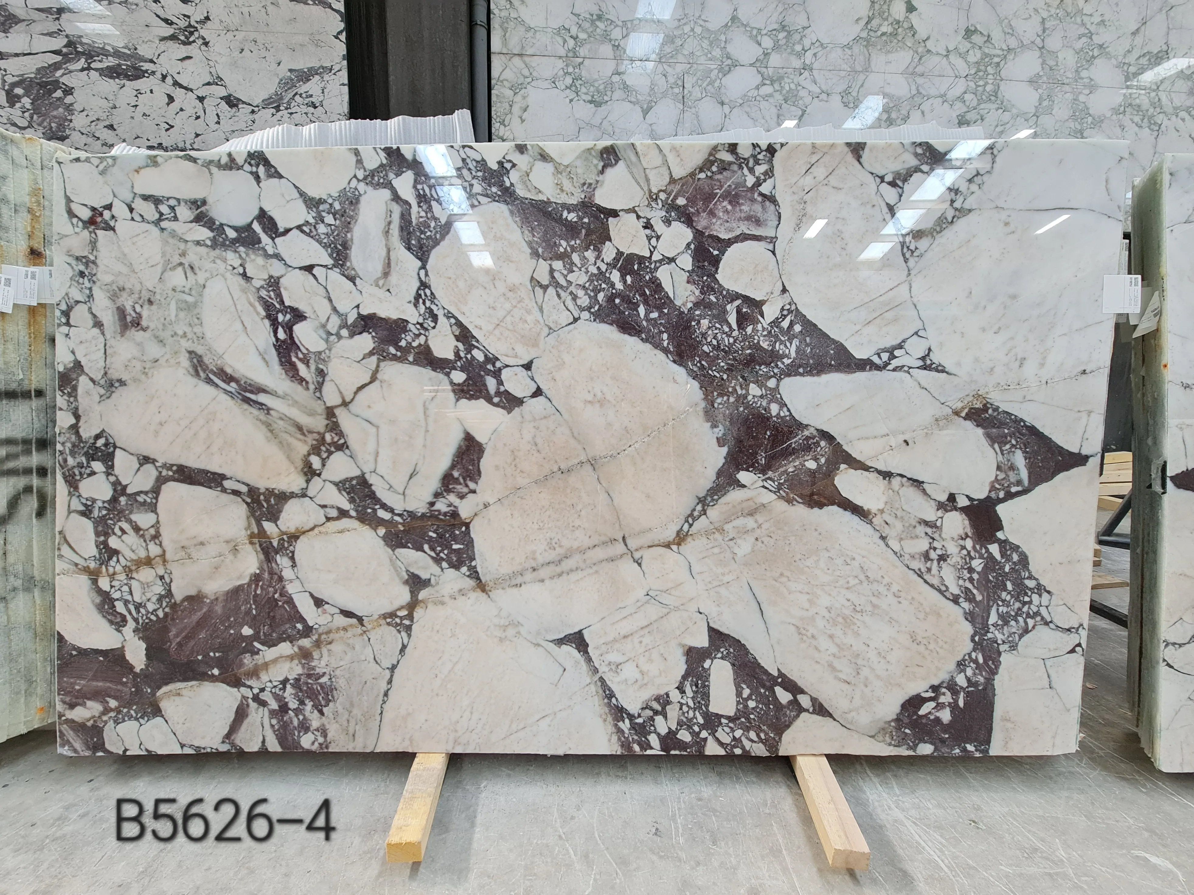 B5626 - 2 CM Calacatta Viola Polished