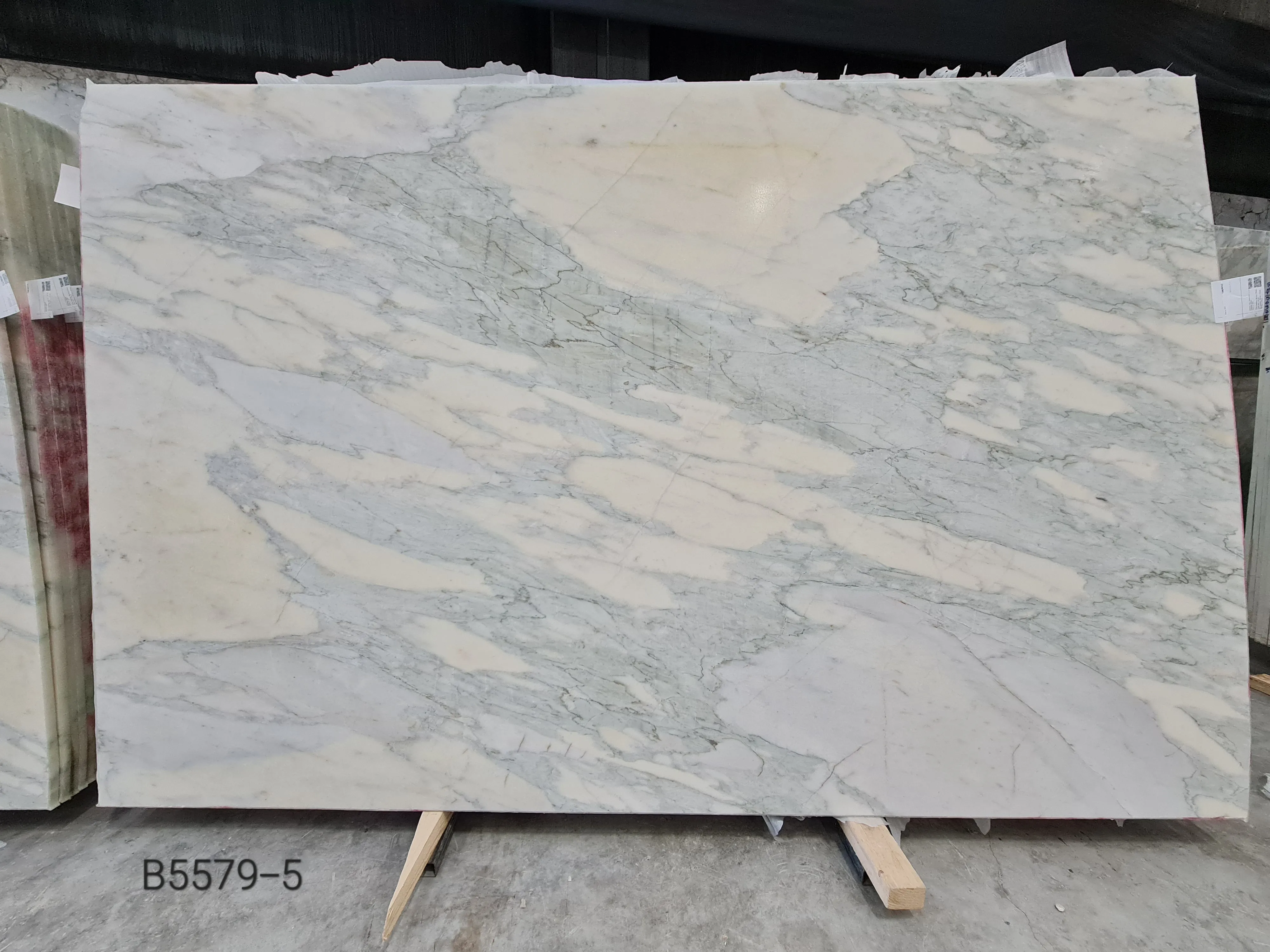B5579 - 2 CM Arabescato Oyster Honed
